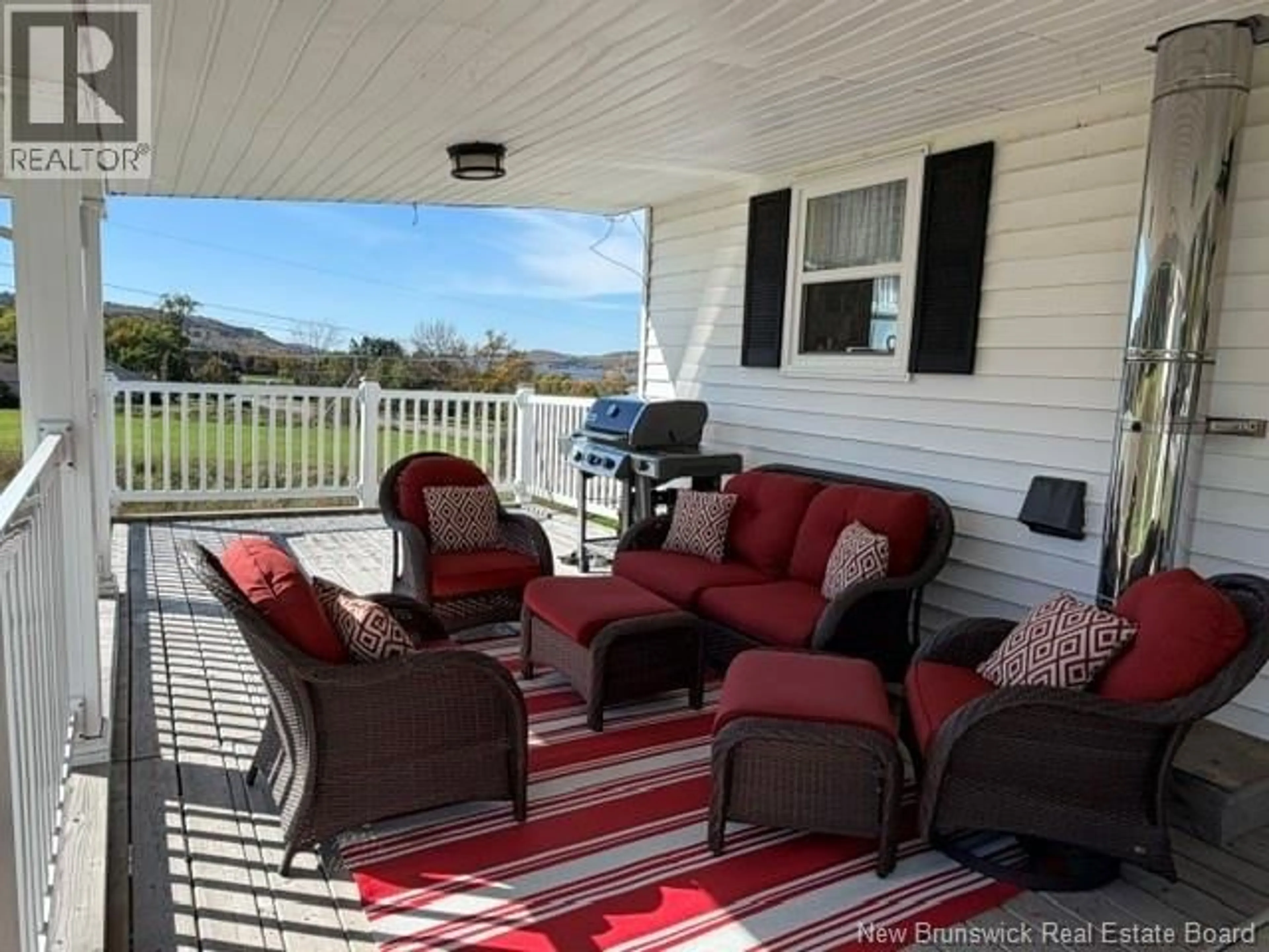 Patio, water/lake/river/ocean view for 1310 ROUTE 850, Kiersteadville New Brunswick E5T3N5