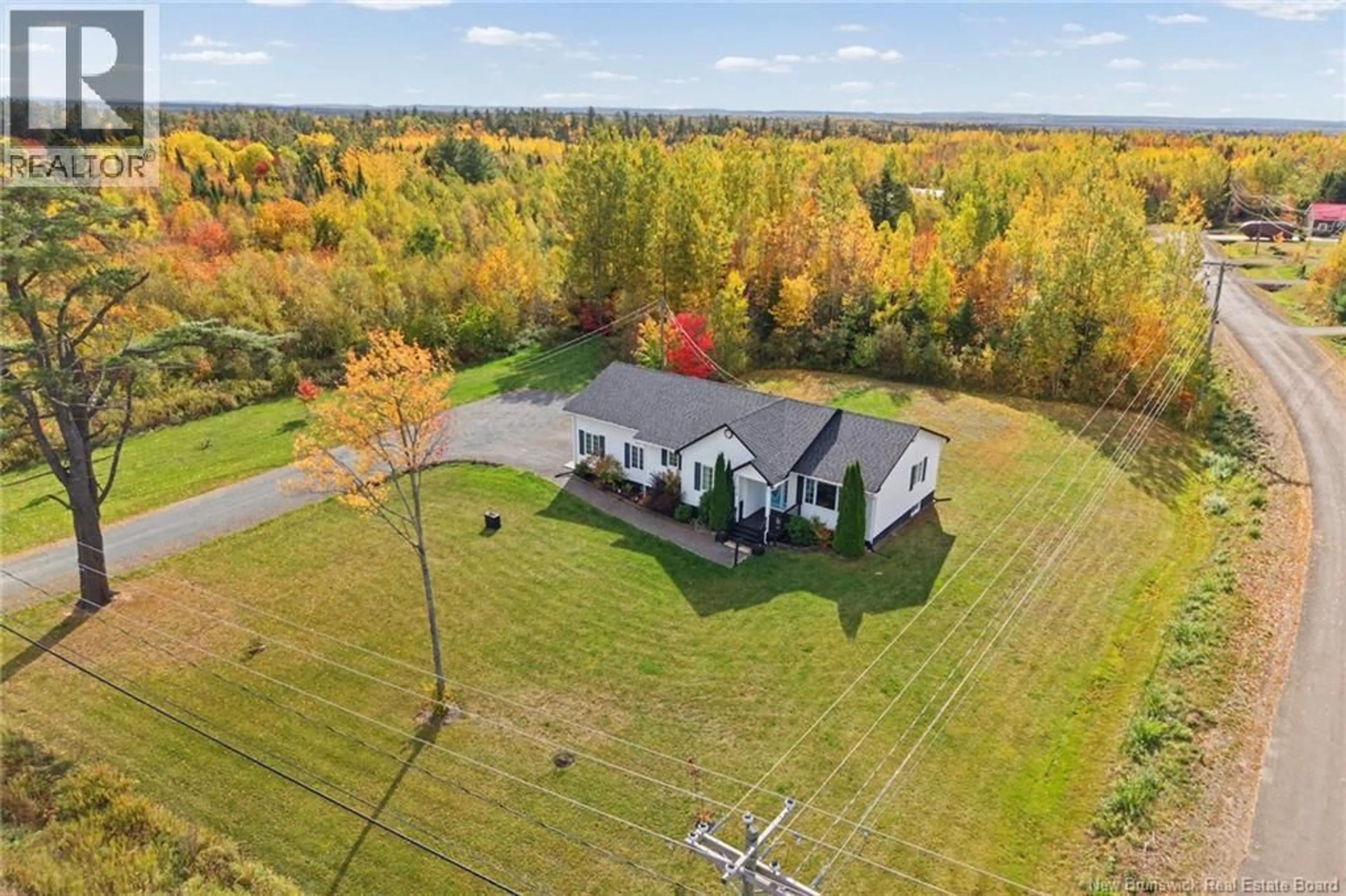 A pic from outside/outdoor area/front of a property/back of a property/a pic from drone, unknown for 1028 ROUTE 10, Noonan New Brunswick E3A7E6