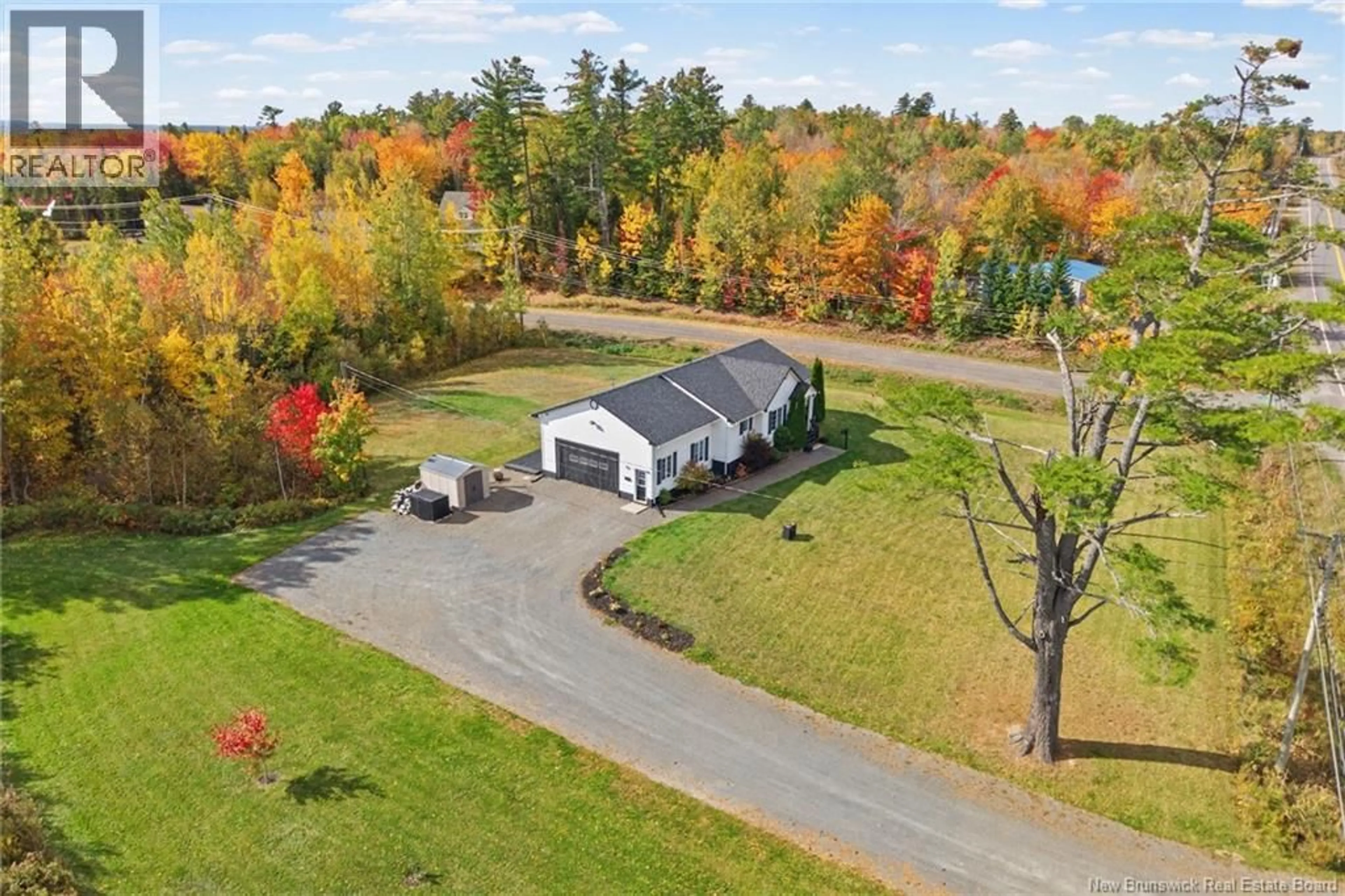 A pic from outside/outdoor area/front of a property/back of a property/a pic from drone, unknown for 1028 ROUTE 10, Noonan New Brunswick E3A7E6