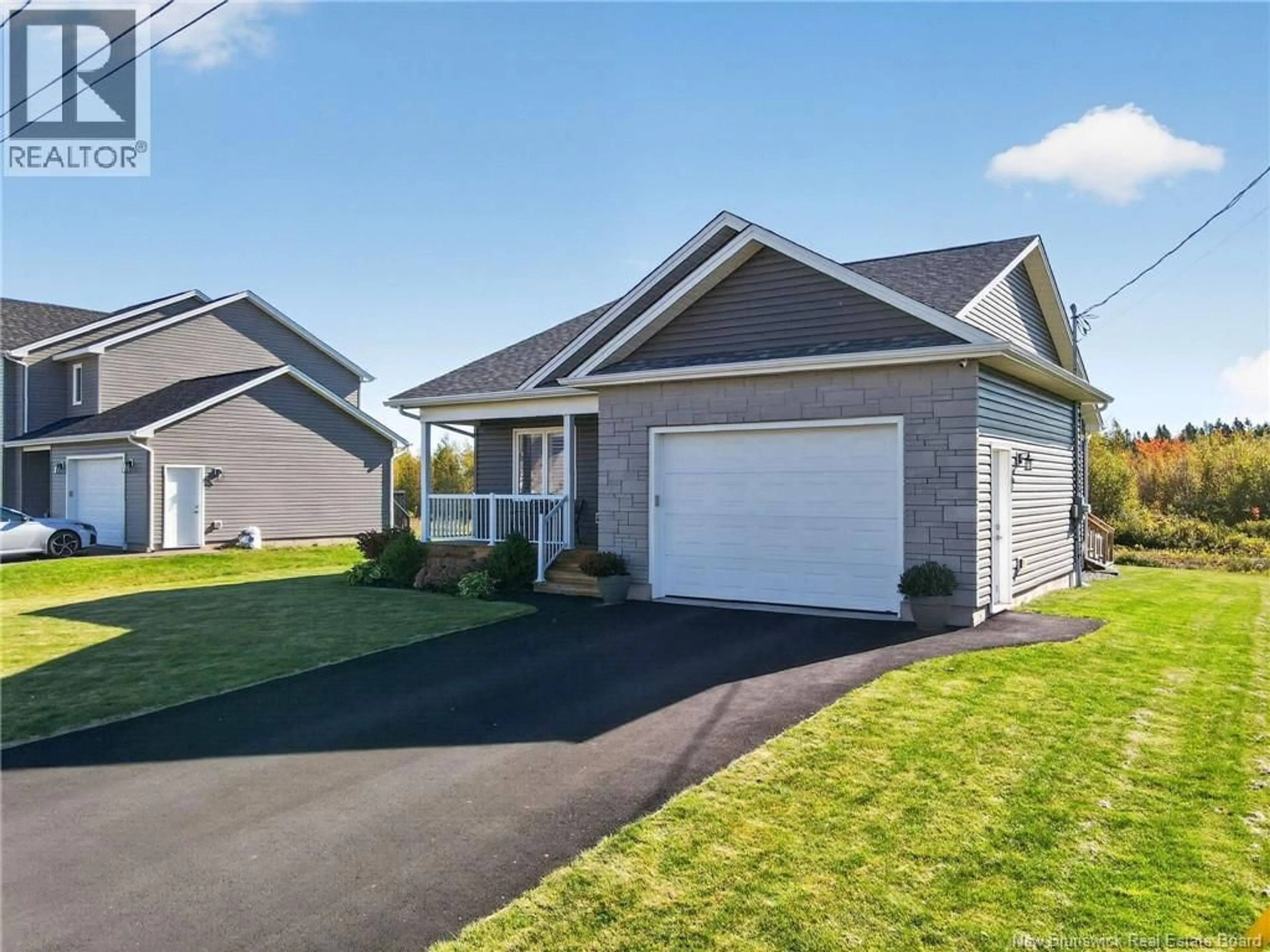 Home with vinyl exterior material, street for 36 LUXOR DRIVE, Riverview New Brunswick E1B0V7