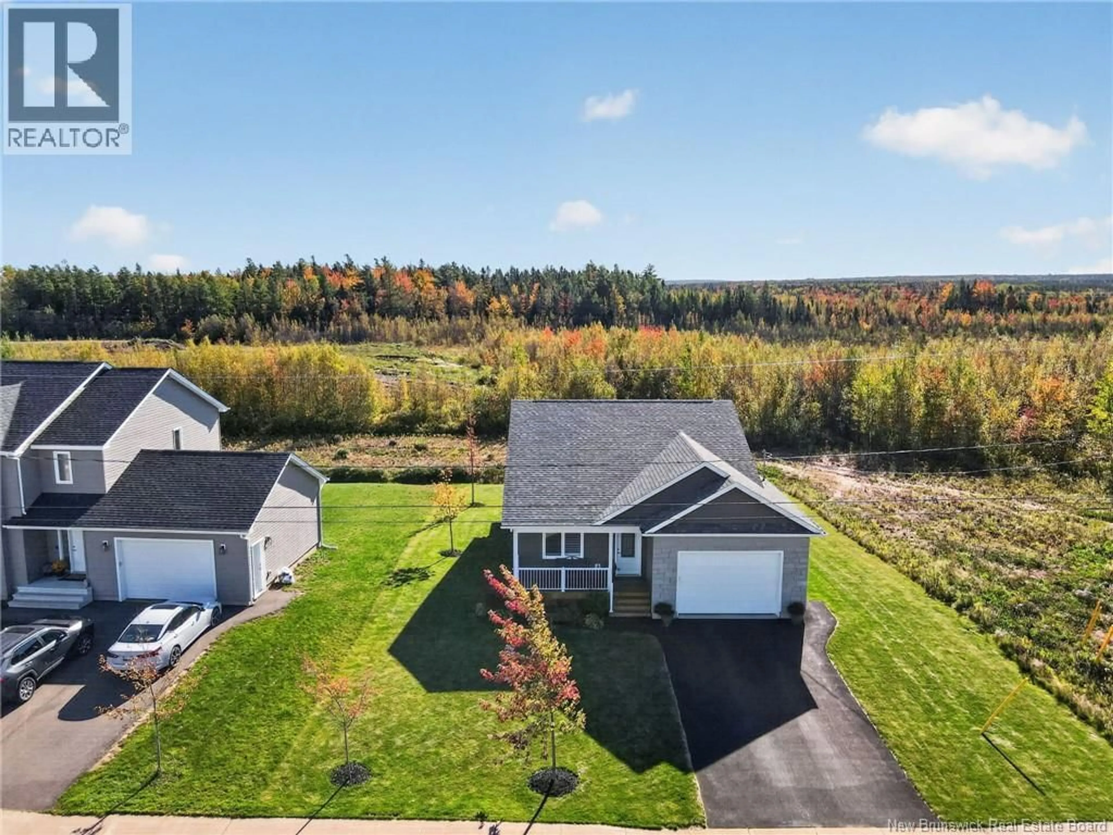 A pic from outside/outdoor area/front of a property/back of a property/a pic from drone, water/lake/river/ocean view for 36 LUXOR DRIVE, Riverview New Brunswick E1B0V7