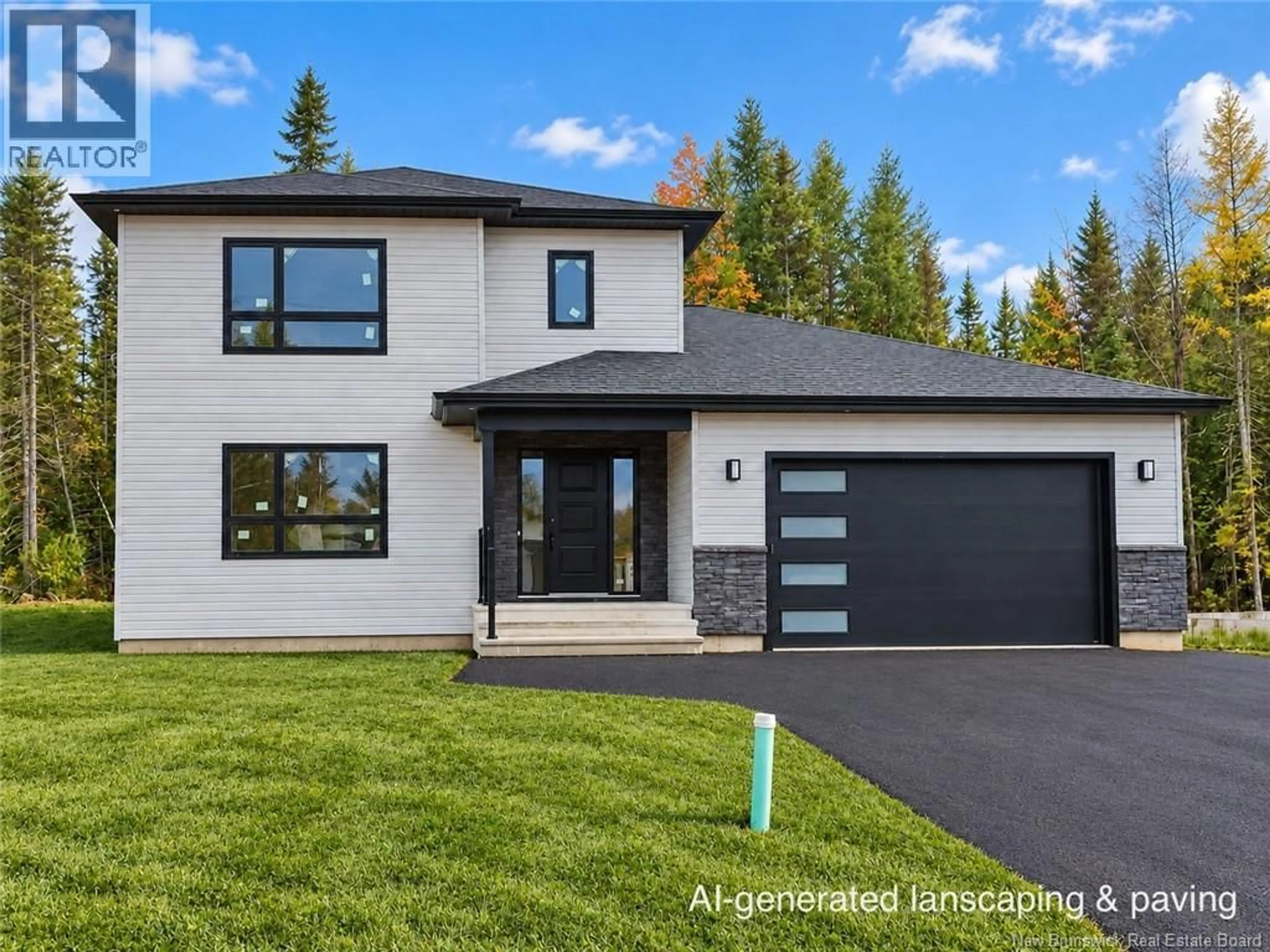 Home with vinyl exterior material, street for 196 CARRINGTON DRIVE, Riverview New Brunswick E1B5E8