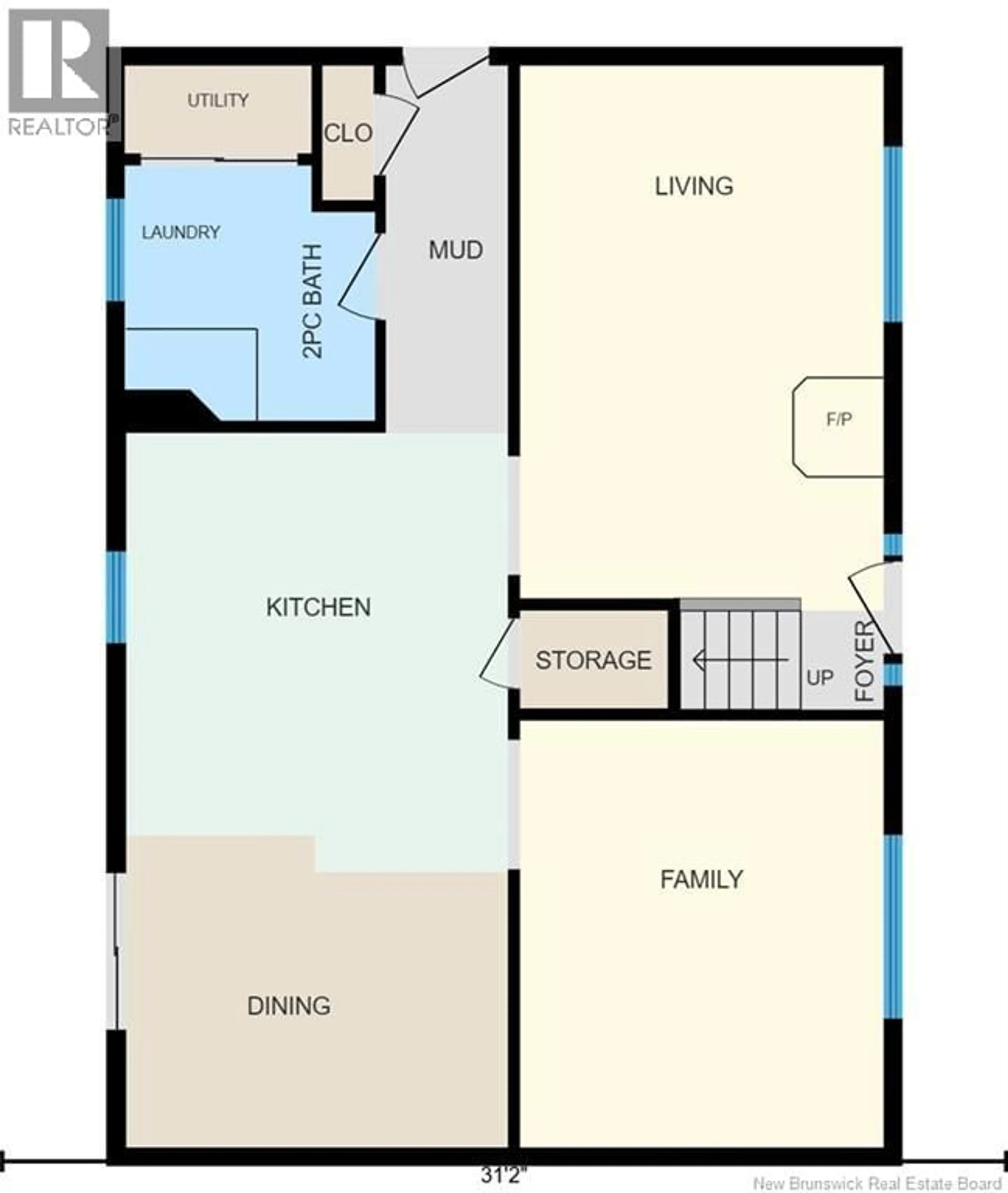 Floor plan for 1395 ROUTE 430, Big River New Brunswick E2A6S3