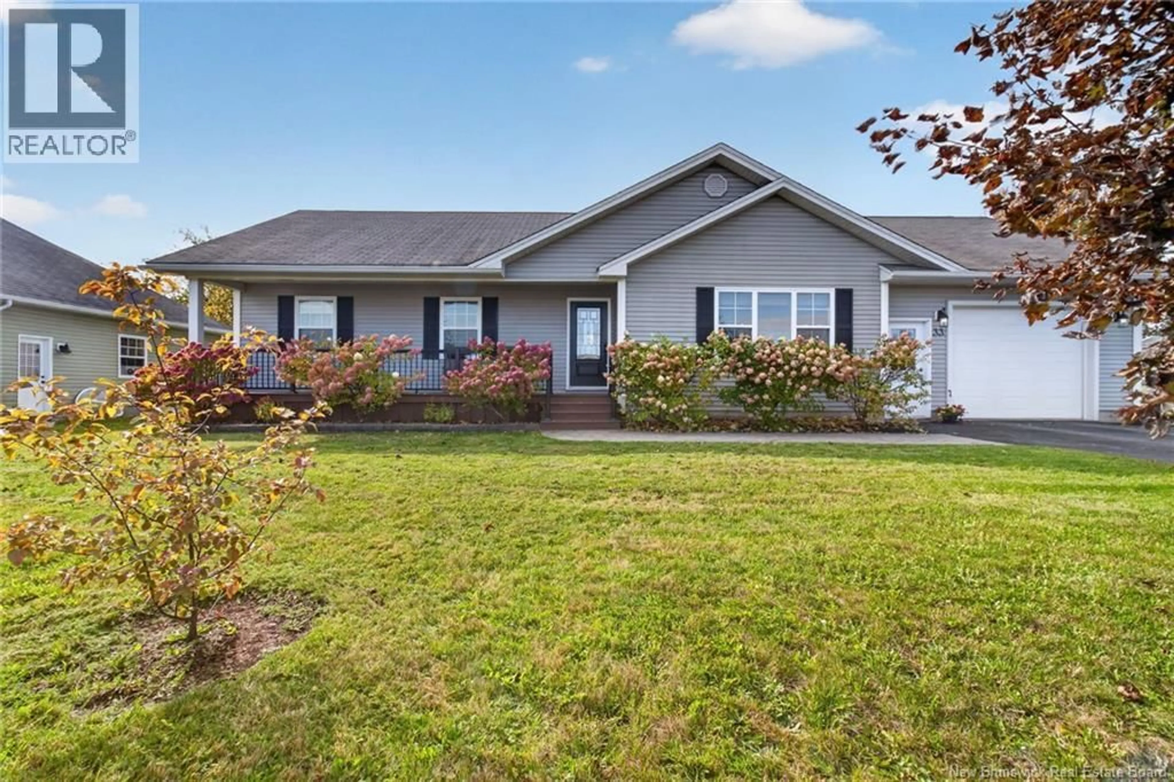 Home with vinyl exterior material, street for 33 CHAD CRESCENT, Salisbury New Brunswick E4J3N4