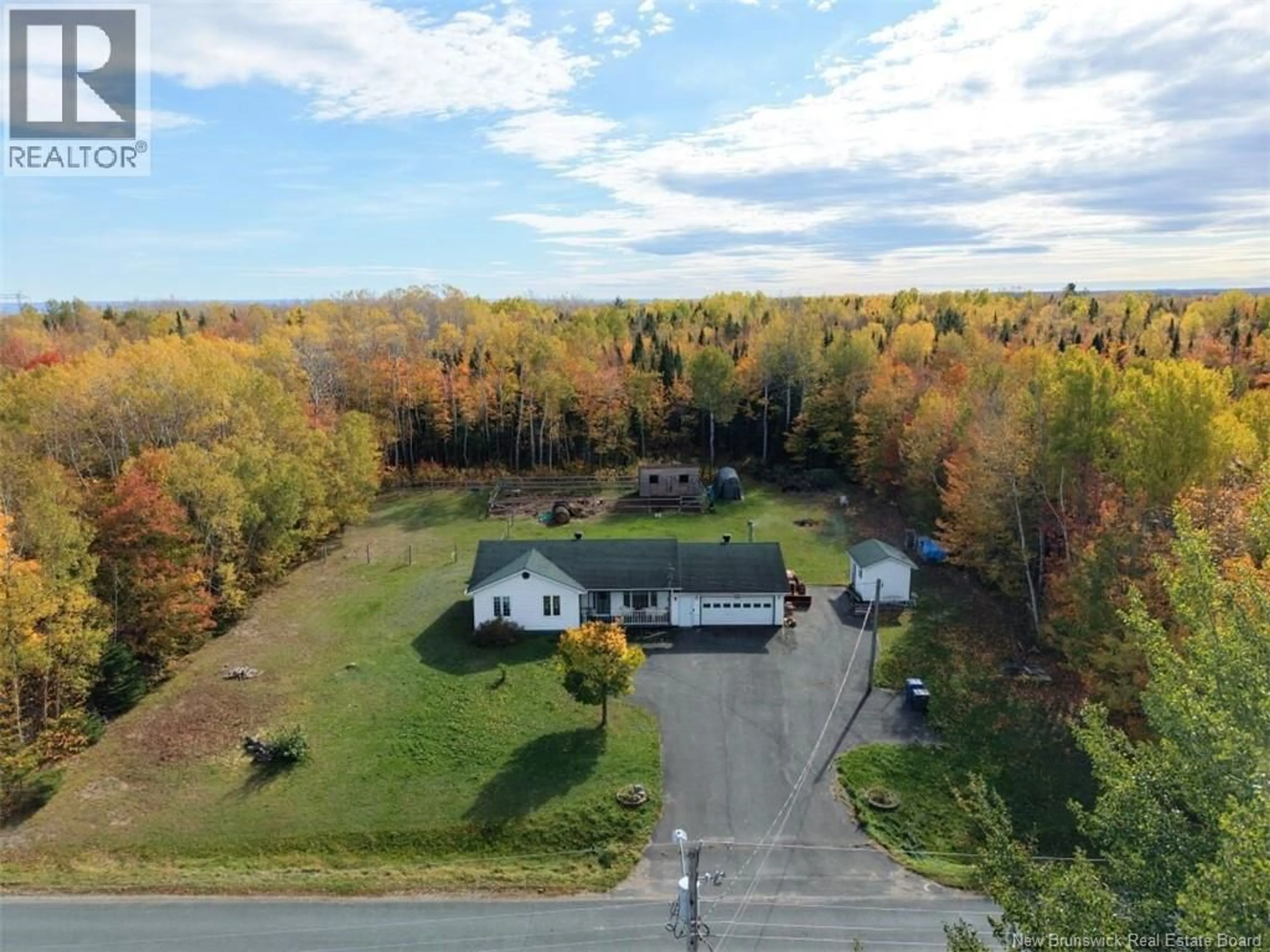 A pic from outside/outdoor area/front of a property/back of a property/a pic from drone, unknown for 269 LAPLANTE, Laplante New Brunswick E8J2A4