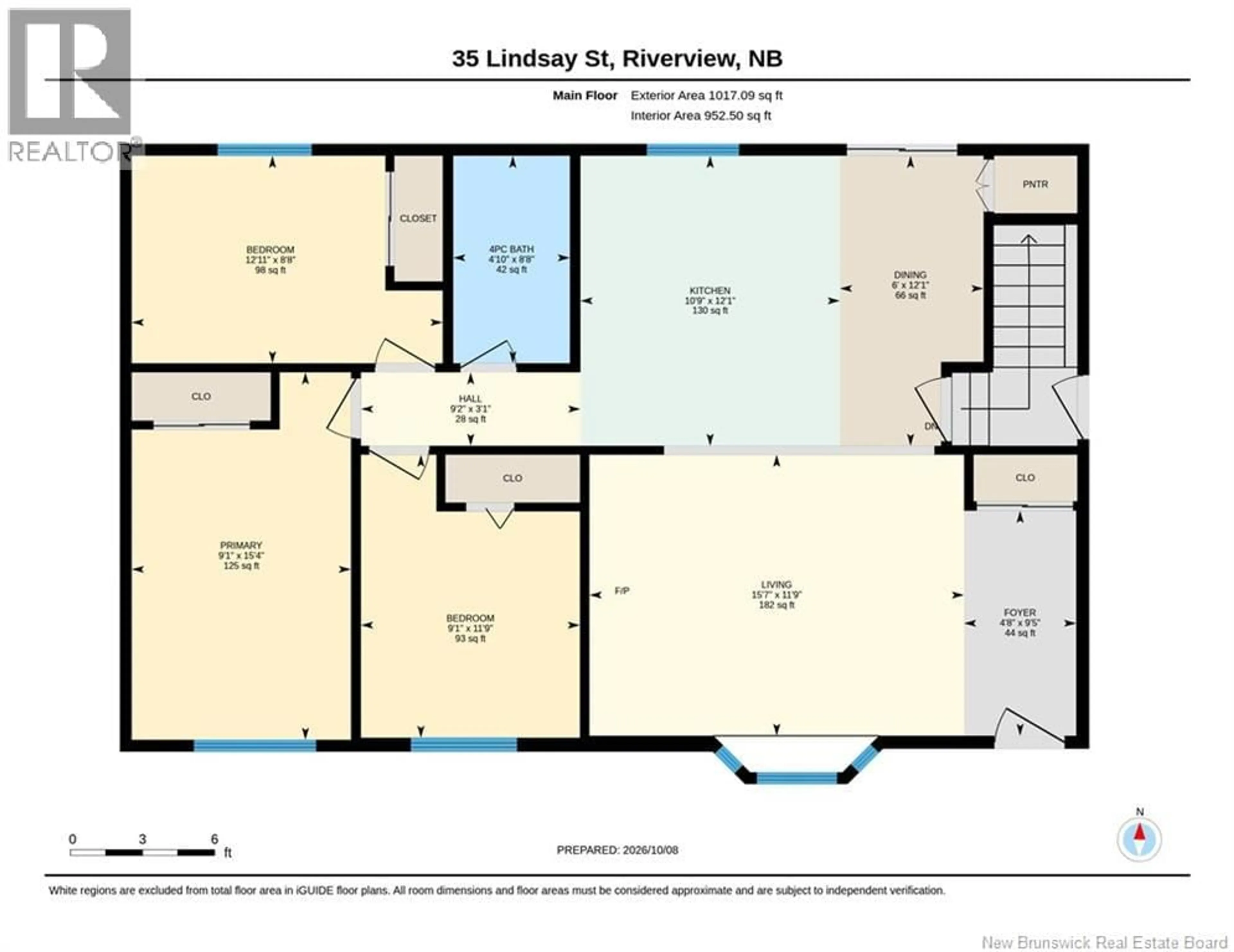 Floor plan for 35 LINDSAY STREET, Riverview New Brunswick E1B2Z9