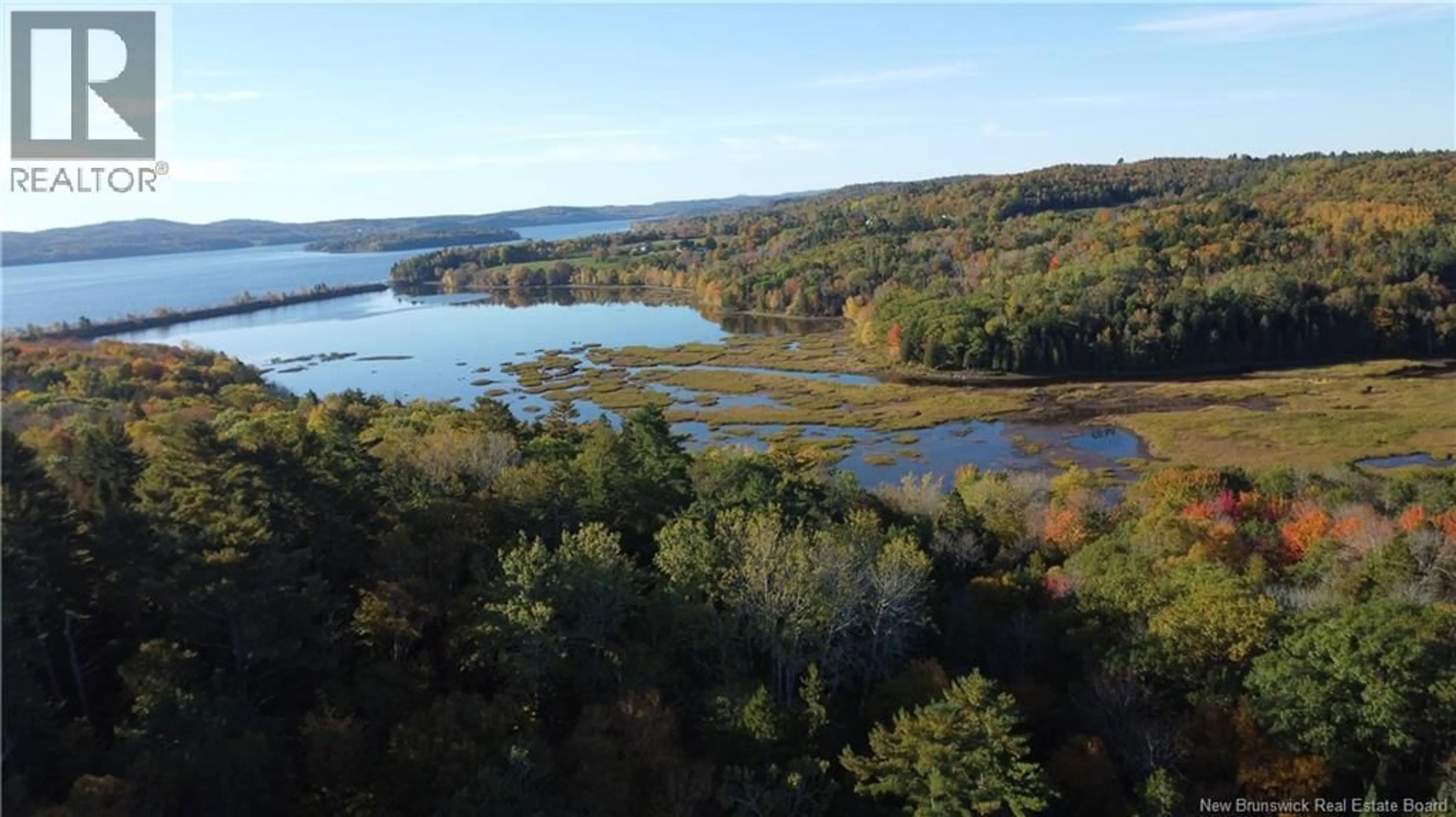 A pic from outside/outdoor area/front of a property/back of a property/a pic from drone, water/lake/river/ocean view for 7013 ROUTE 102, Central Greenwich New Brunswick E5M2J7