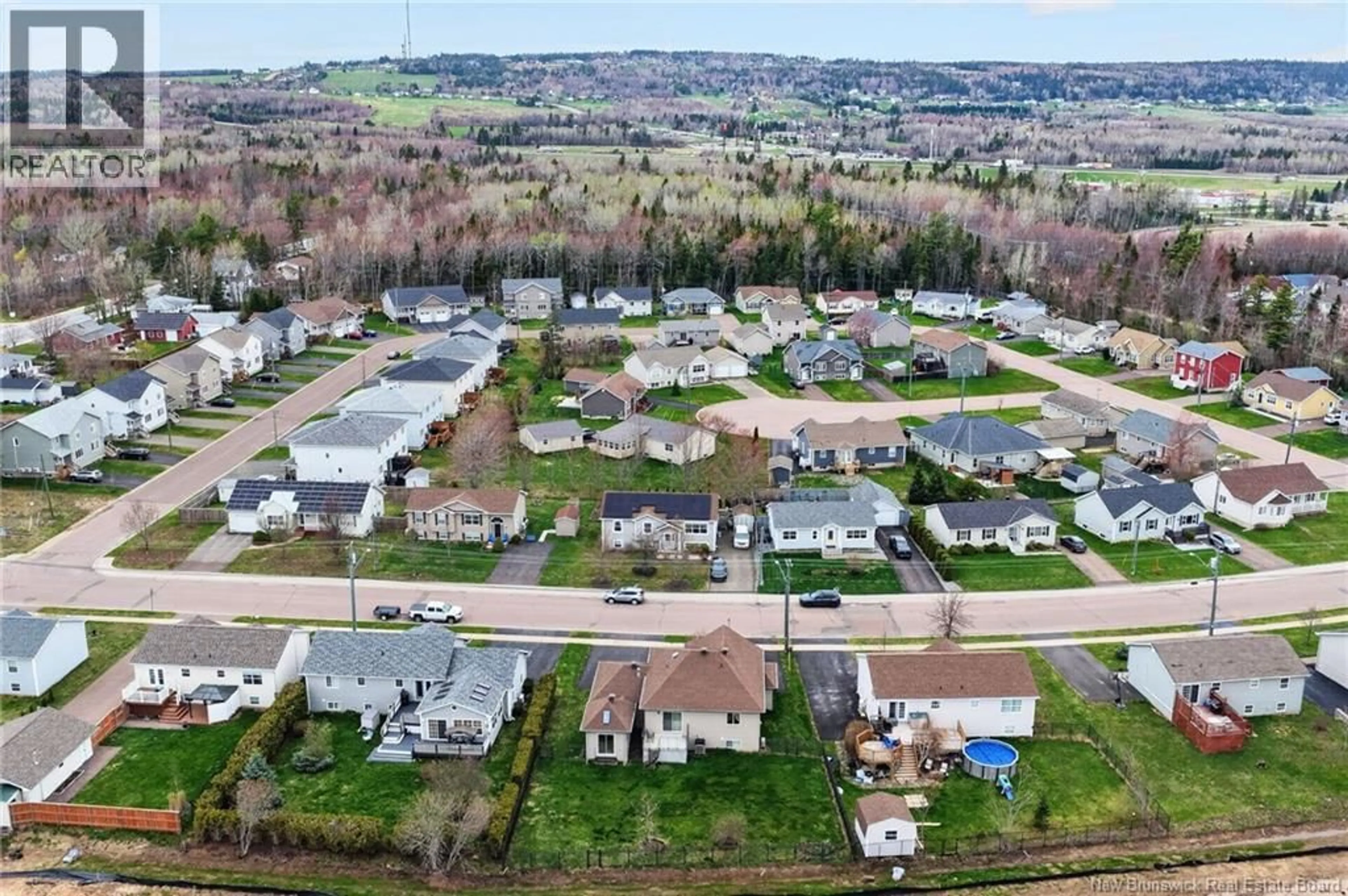 A pic from outside/outdoor area/front of a property/back of a property/a pic from drone, street for 92 AUGUSTA TERRACE, Moncton New Brunswick E1G5B7