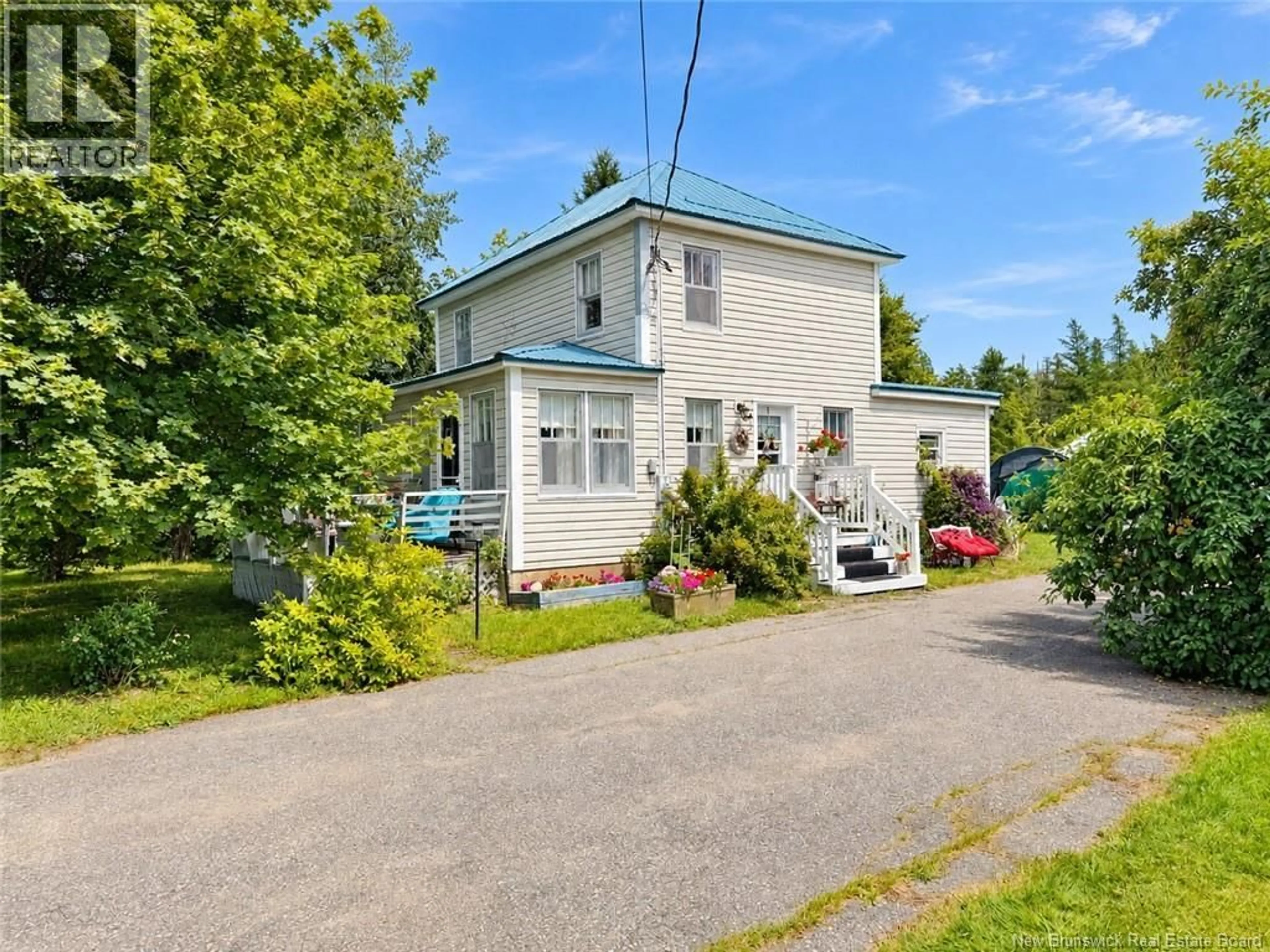 A pic from outside/outdoor area/front of a property/back of a property/a pic from drone, street for 21 HORTON CREEK ROAD, Bay Du Vin New Brunswick E1N5P1