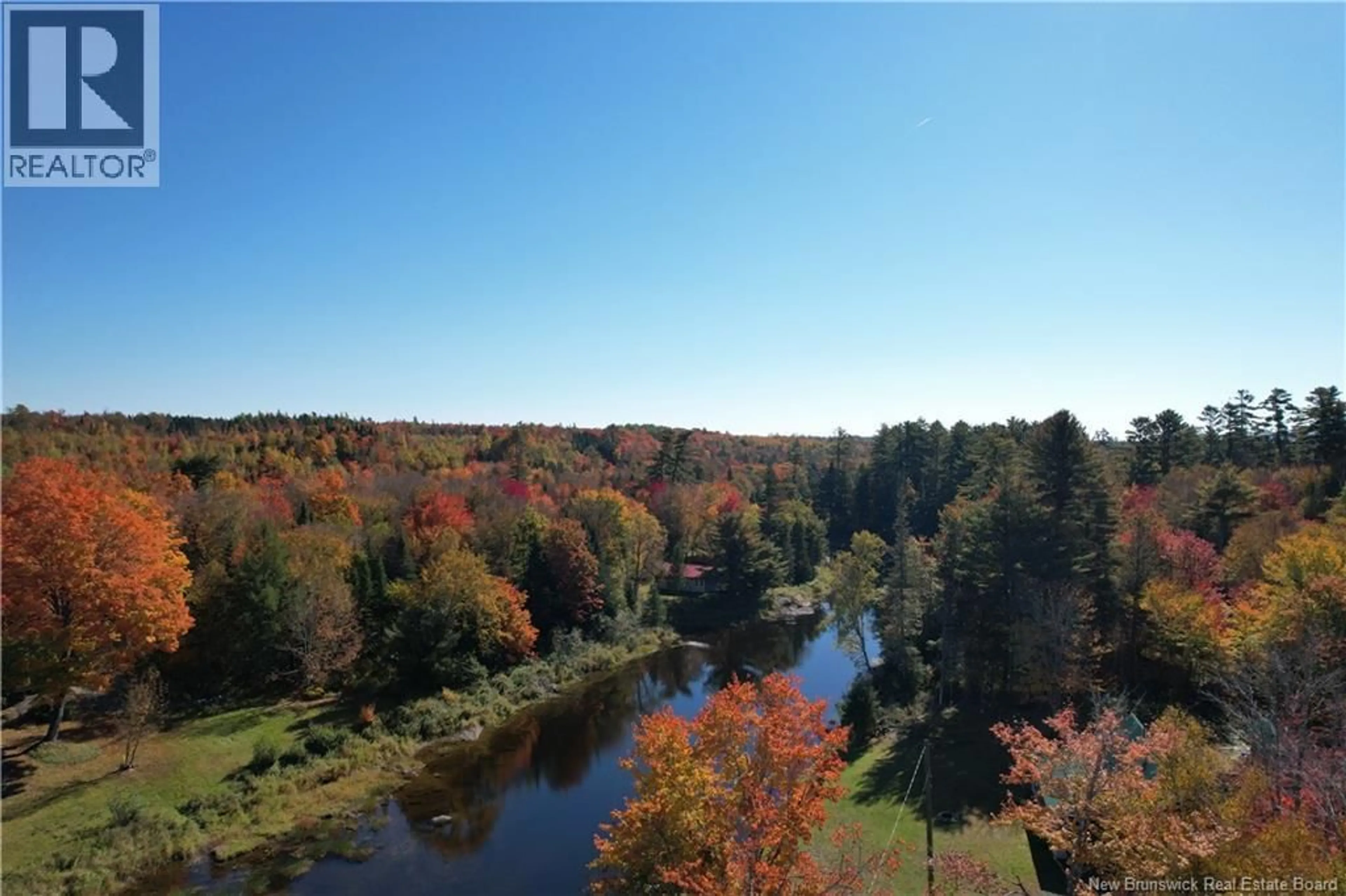 A pic from outside/outdoor area/front of a property/back of a property/a pic from drone, water/lake/river/ocean view for 60 MILL ROAD ROAD, Flume Ridge New Brunswick E6K0B4