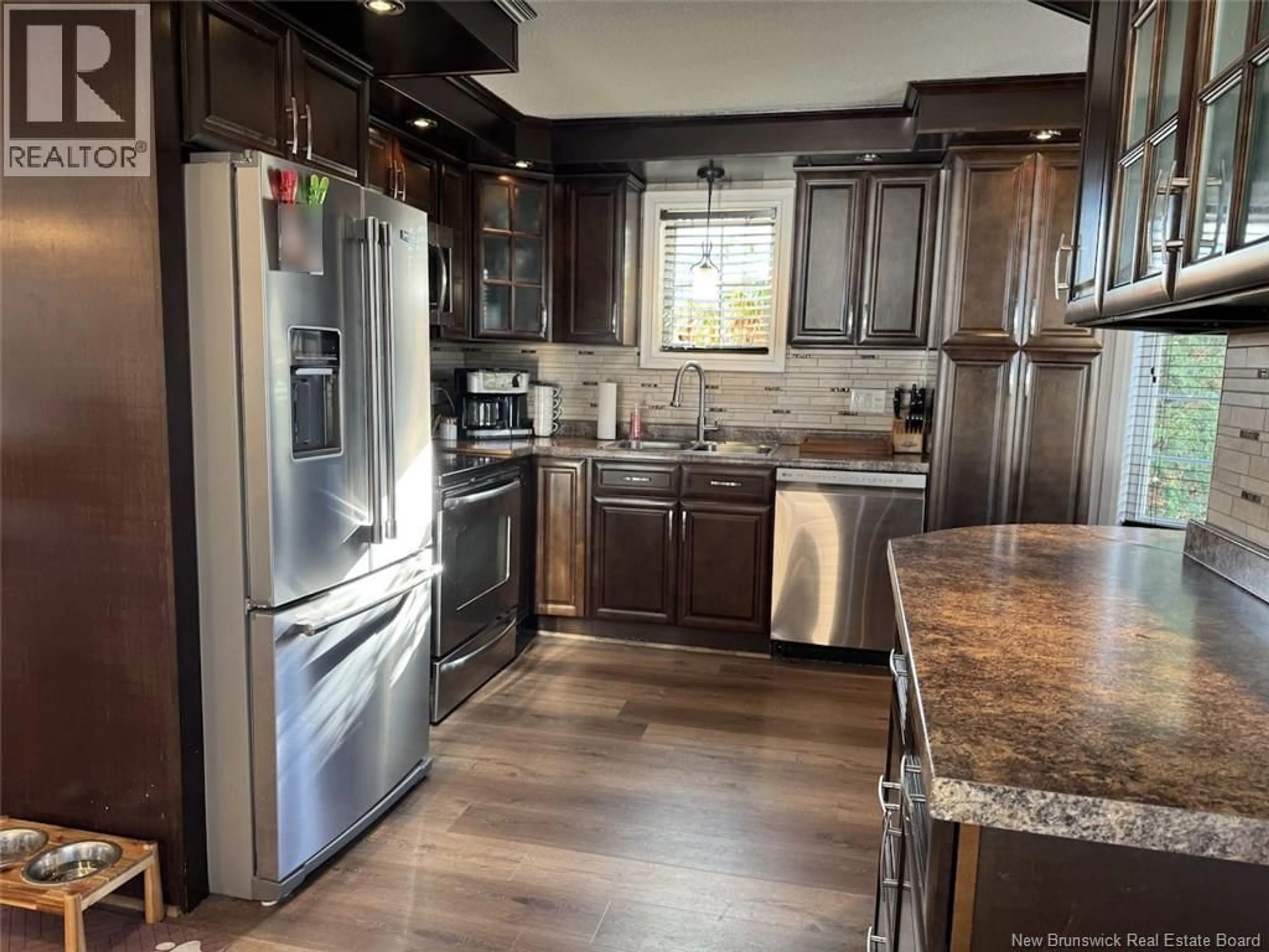 Open concept kitchen, wood/laminate floor for 50 HÔTEL DE VILLE STREET, Clair New Brunswick E7A2E9