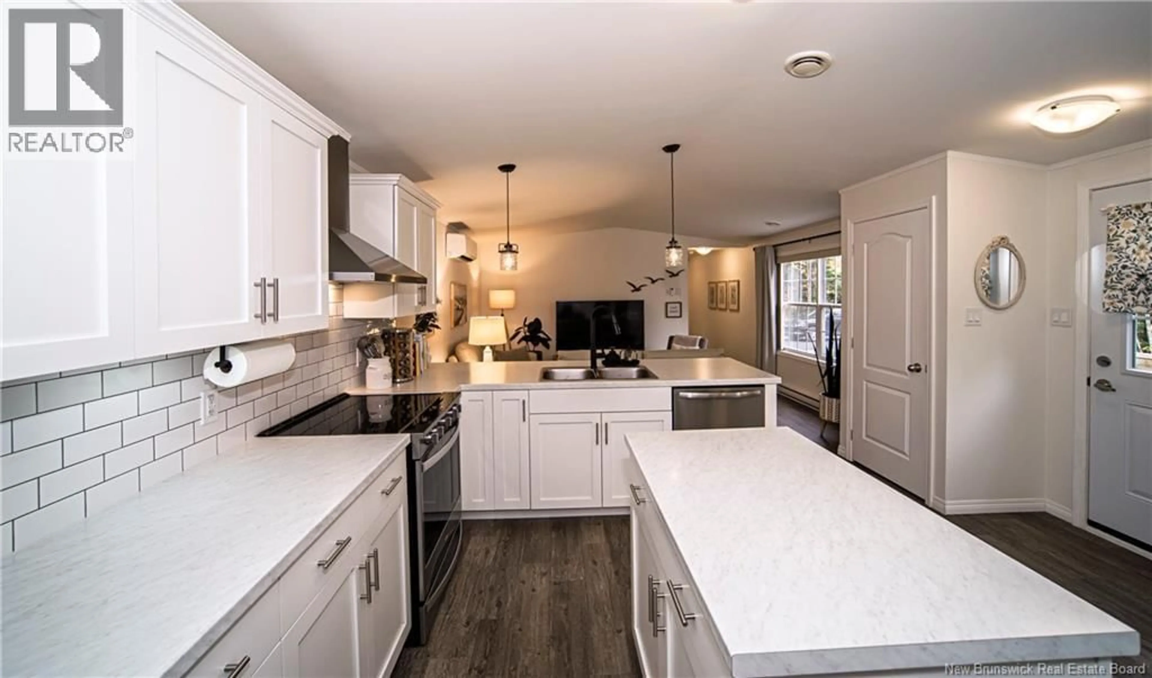 Open concept kitchen, ceramic/tile floor for 30 JACKSON STREET, Rusagonis New Brunswick E3B5B7