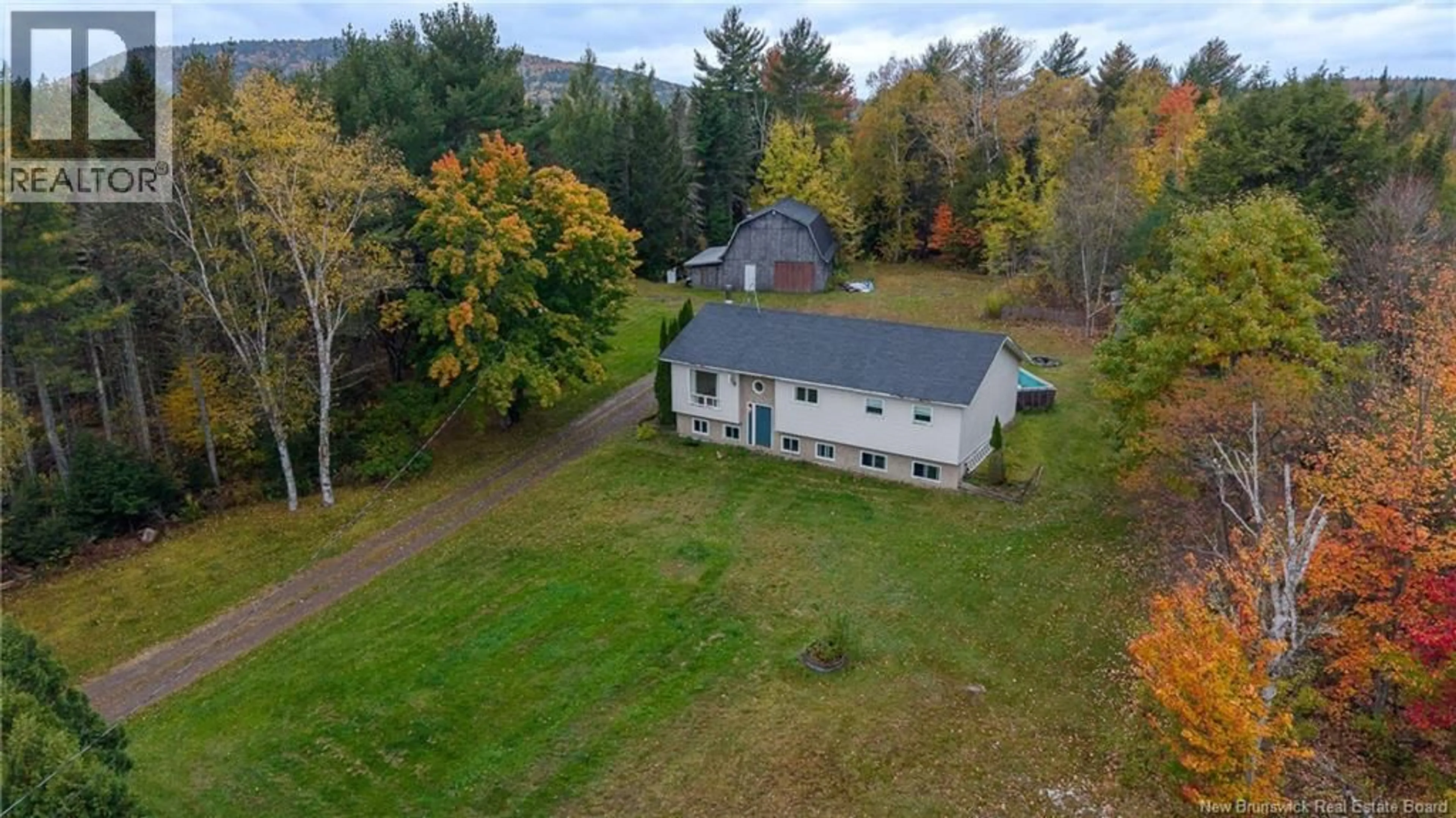 A pic from outside/outdoor area/front of a property/back of a property/a pic from drone, unknown for 2532 ROUTE 127, Waweig New Brunswick E3L4M4