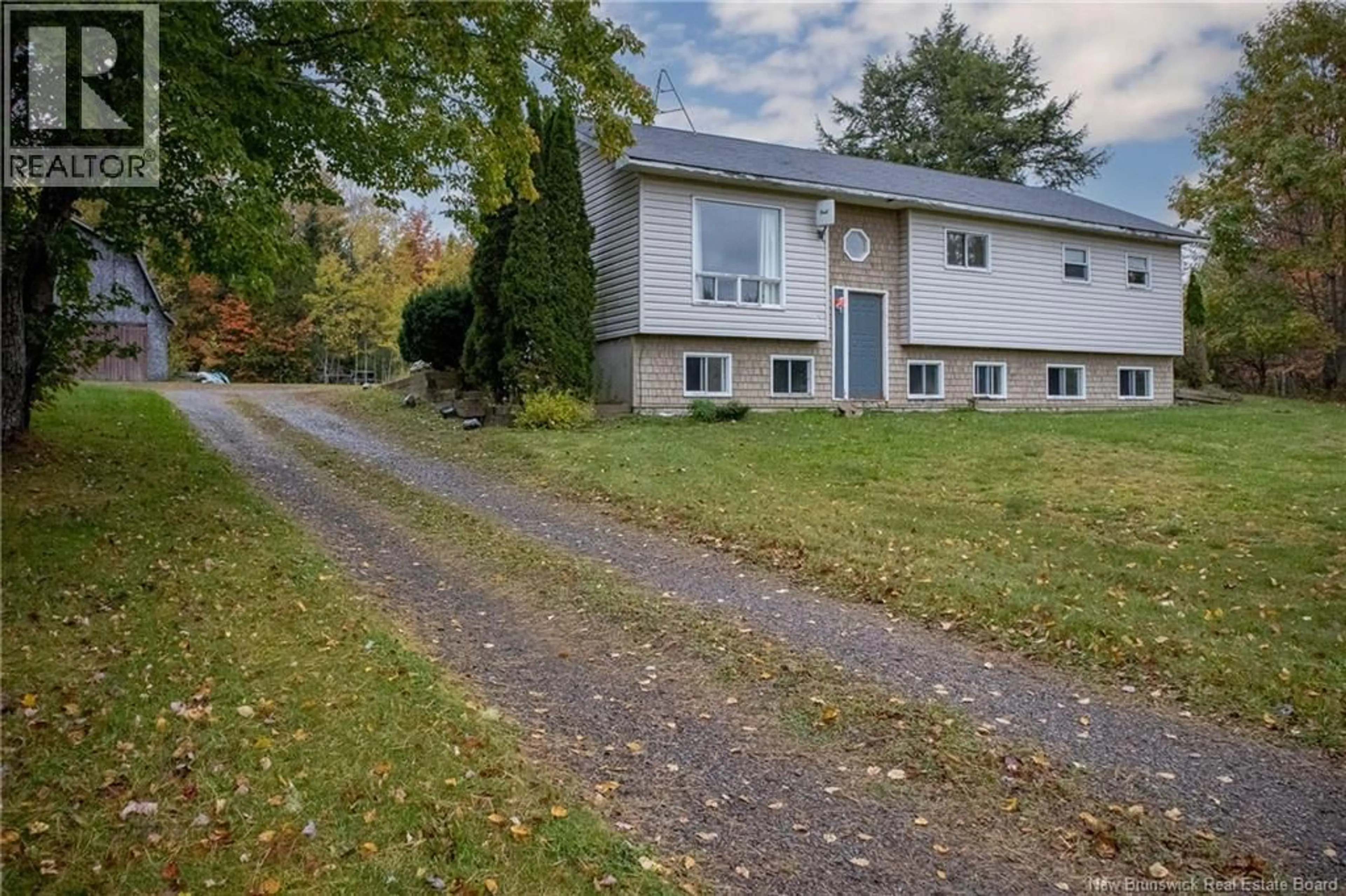 A pic from outside/outdoor area/front of a property/back of a property/a pic from drone, street for 2532 ROUTE 127, Waweig New Brunswick E3L4M4