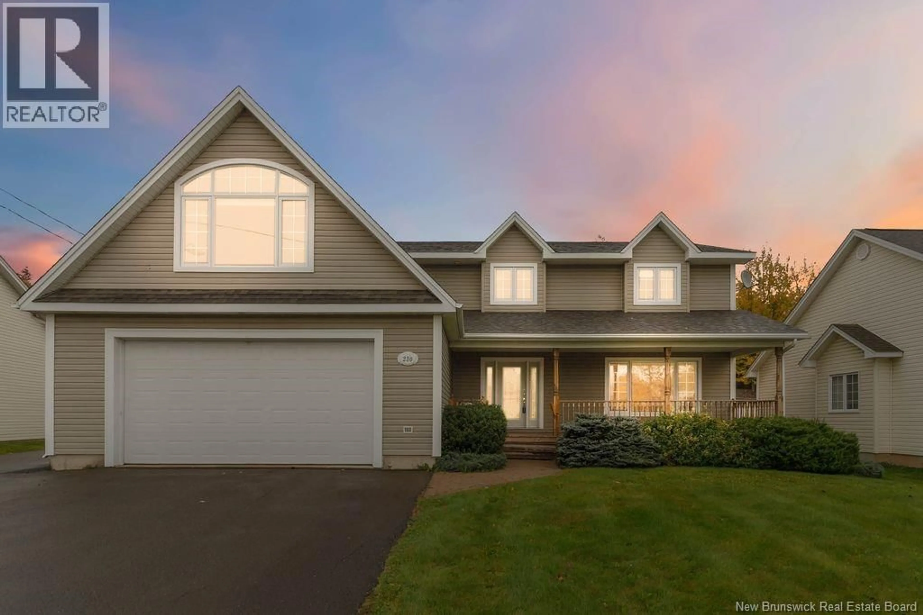 Home with vinyl exterior material, street for 230 DOREEN STREET, Dieppe New Brunswick E1A7V4