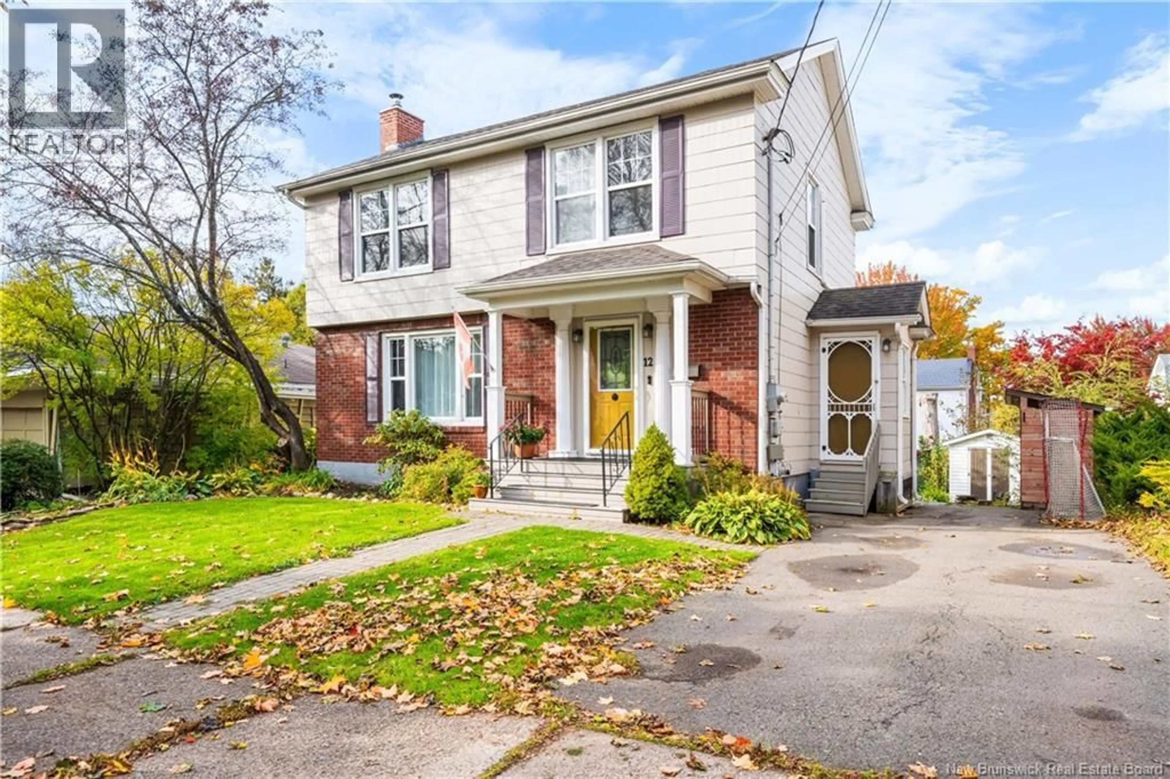 Home with brick exterior material, street for 12 FAIRVIEW DRIVE, Moncton New Brunswick E1E3C6