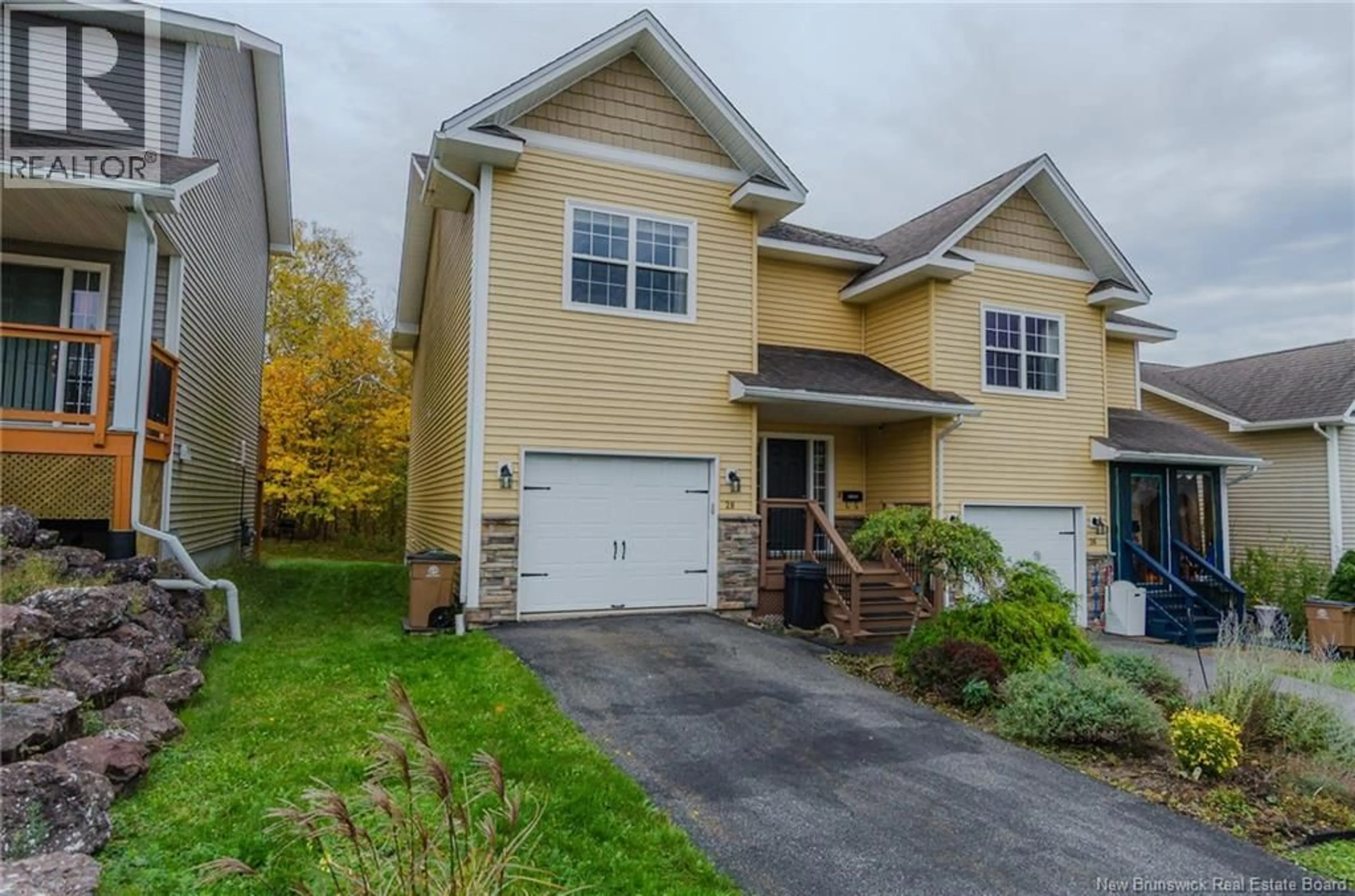 Home with vinyl exterior material, street for 28 NOEL AVENUE, Saint John New Brunswick E2K4M2