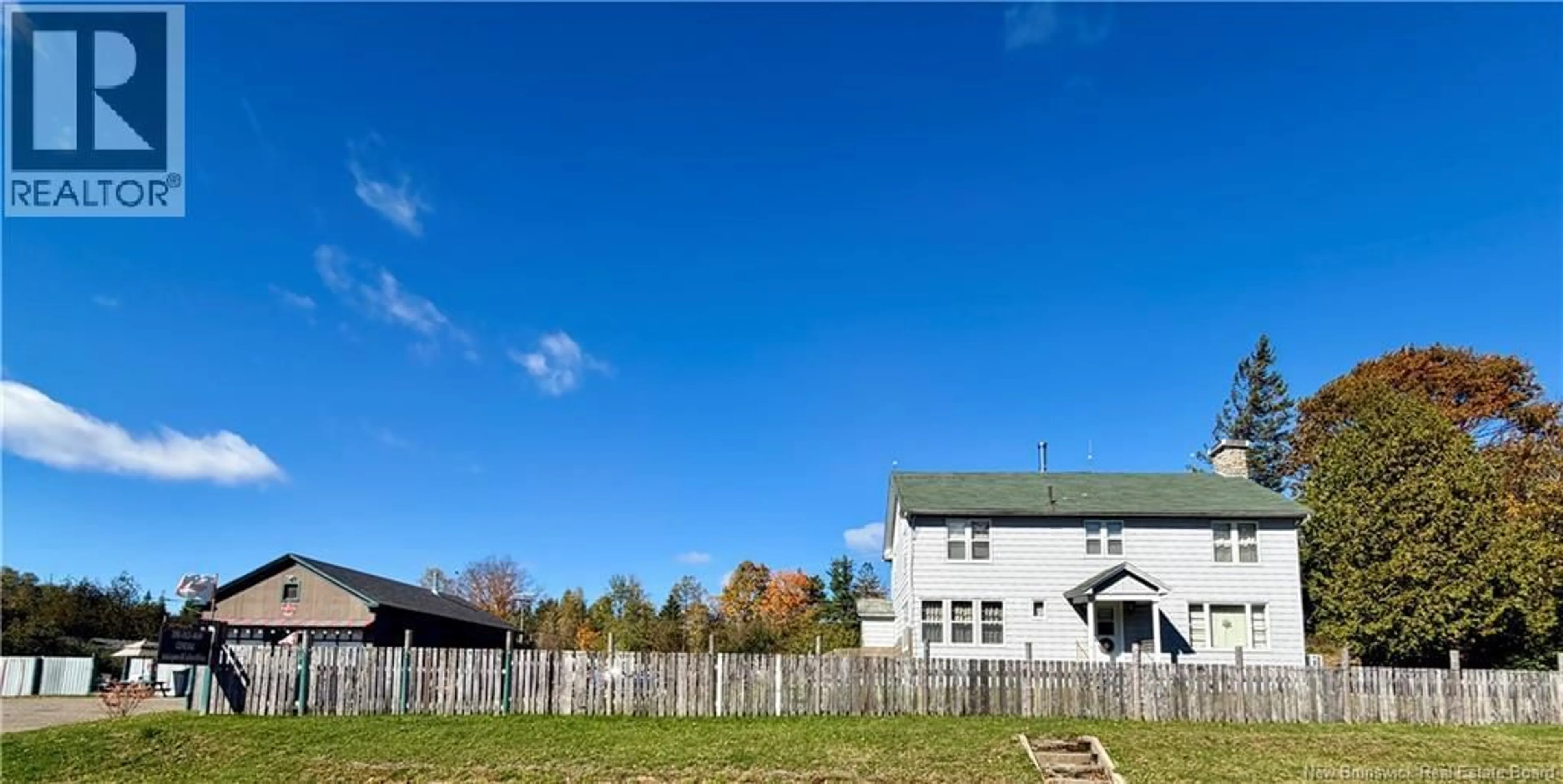 A pic from outside/outdoor area/front of a property/back of a property/a pic from drone, building for 6268 ROUTE 3, Lawrence Station New Brunswick E5A3C5