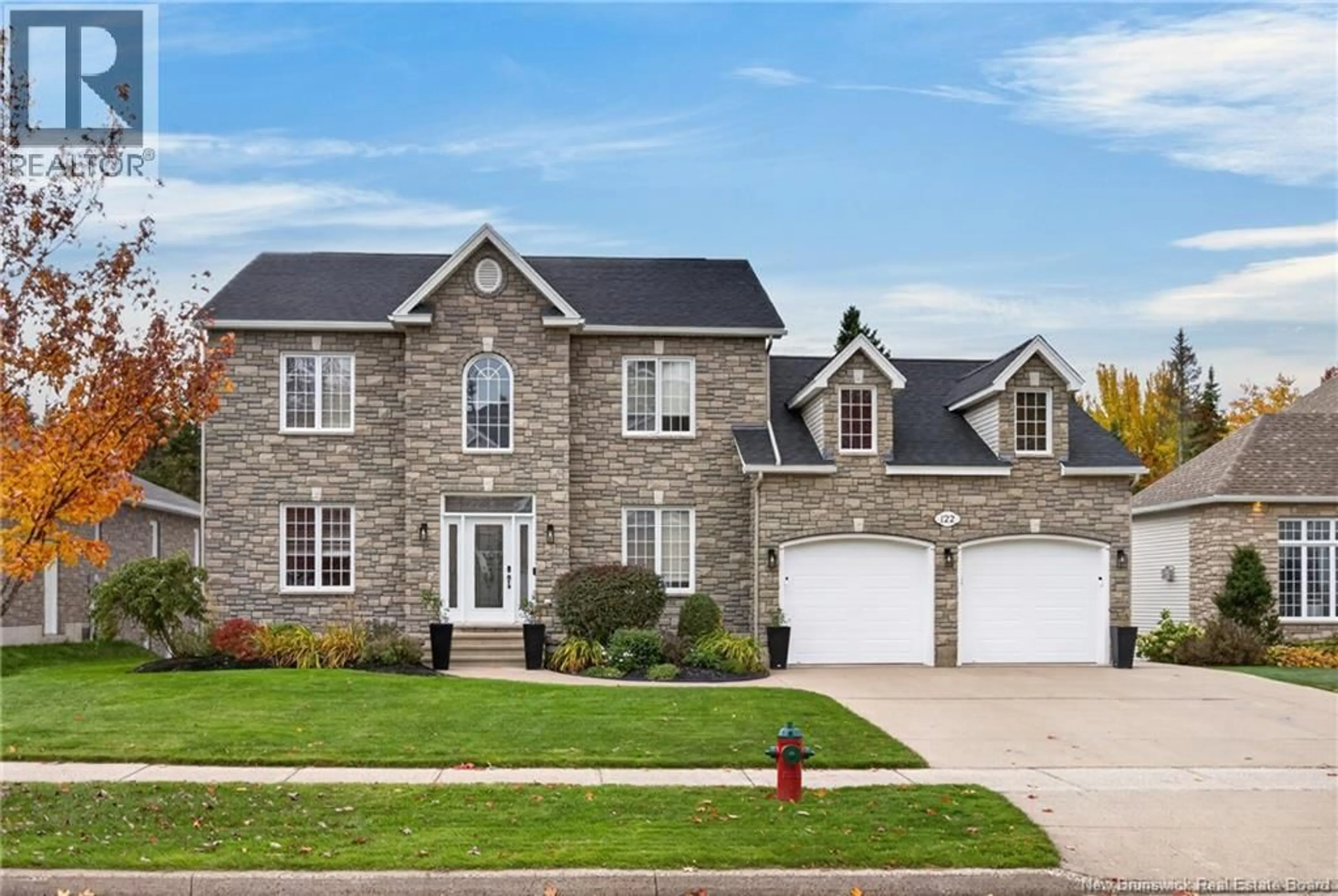 Home with brick exterior material, street for 122 SUMMERHILL ROW, Fredericton New Brunswick E3G0E9