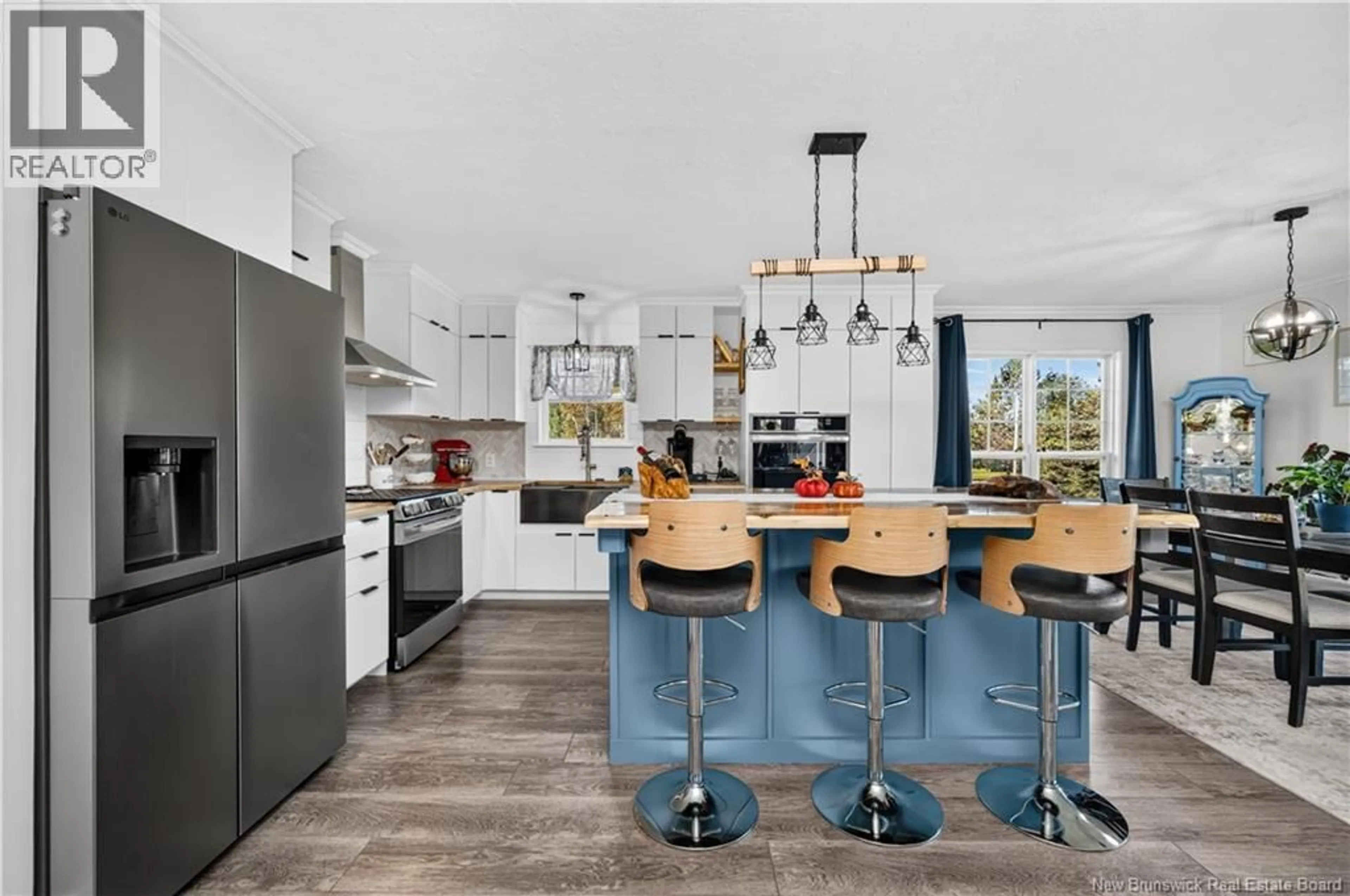 Open concept kitchen, ceramic/tile floor for 15 IDA ROAD, Grande-Digue New Brunswick E4R4M6