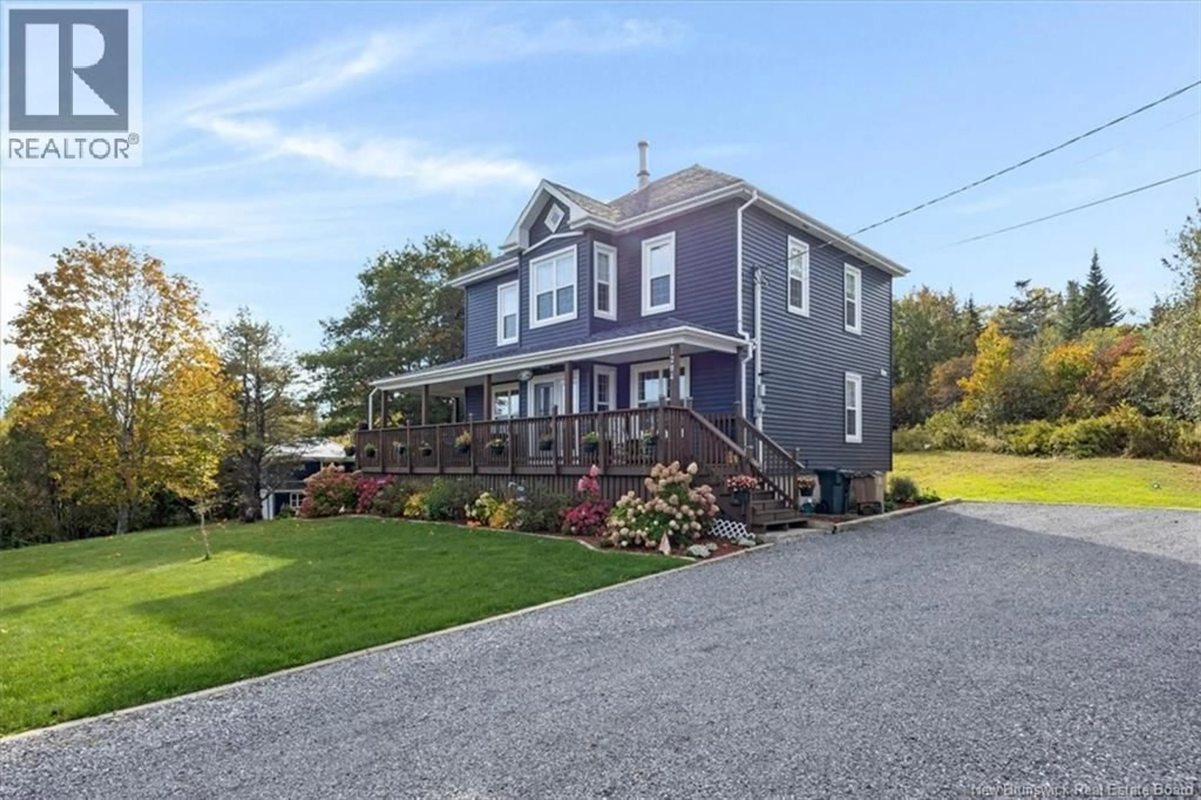 A pic from outside/outdoor area/front of a property/back of a property/a pic from drone, street for 1284 LORNEVILLE ROAD, Saint John New Brunswick E2M7H2
