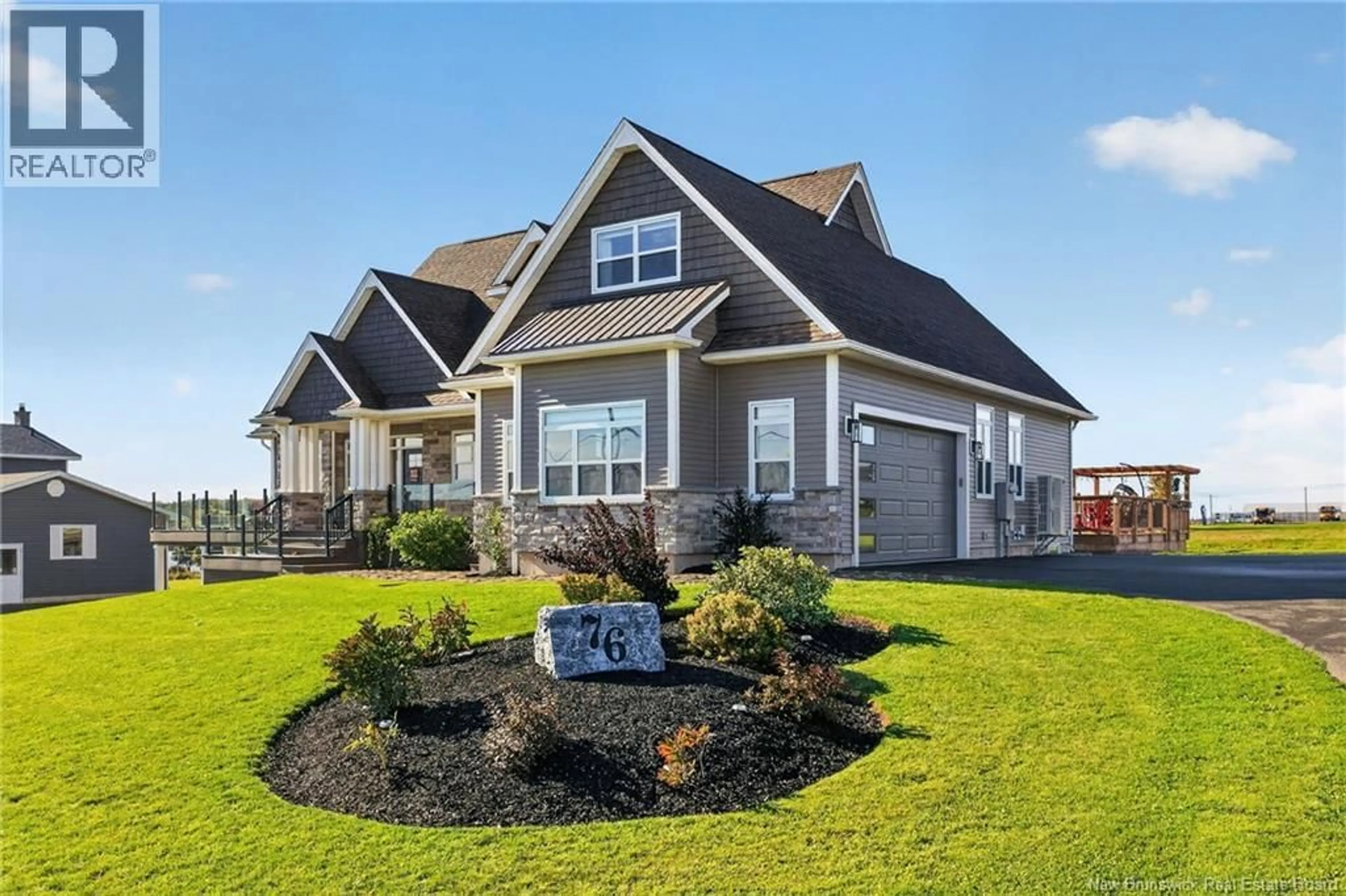 Home with vinyl exterior material, unknown for 76 ALLAIN, Sainte-Marie-De-Kent New Brunswick E4S1N5
