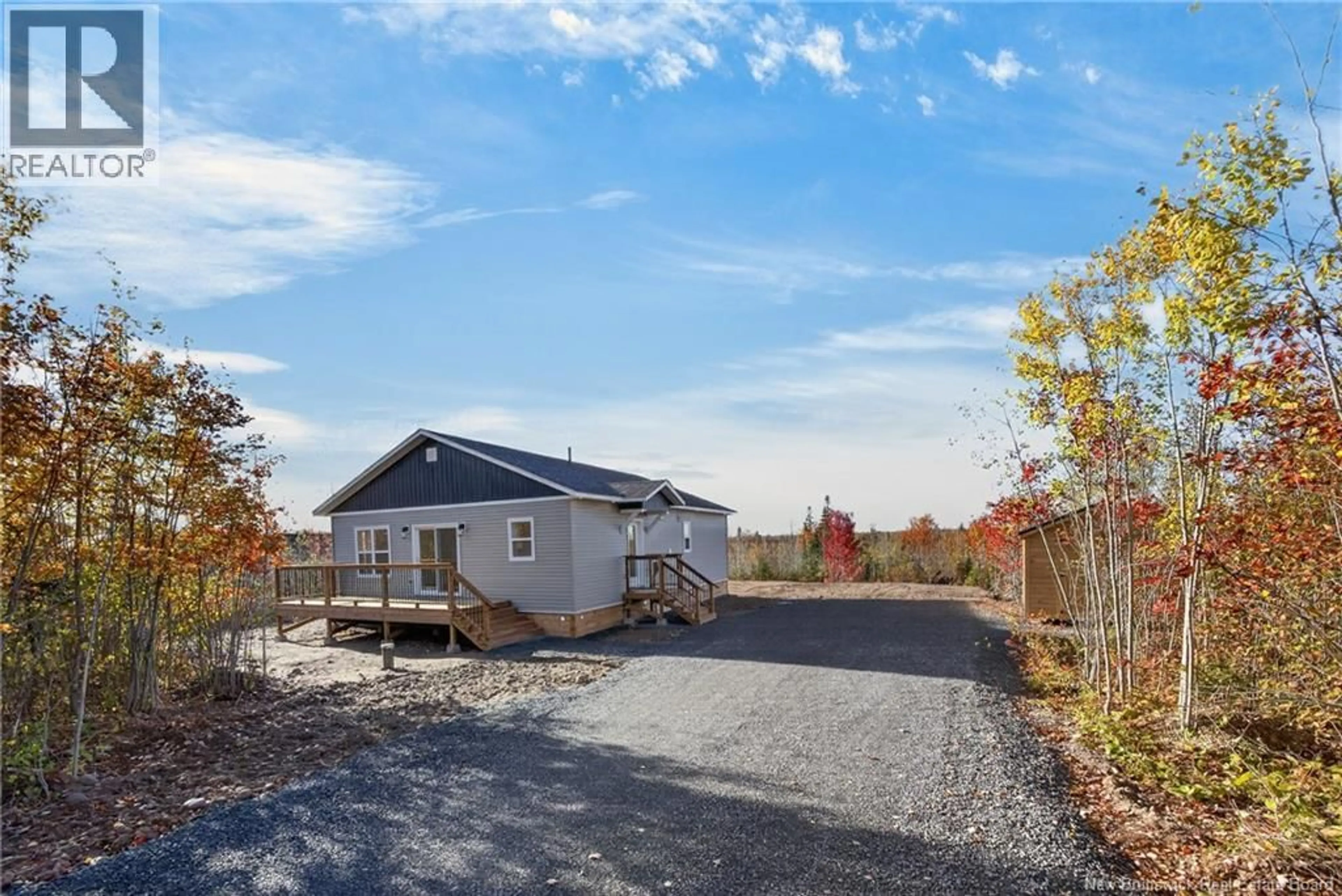 A pic from outside/outdoor area/front of a property/back of a property/a pic from drone, mountain view for 100 WEBB ROAD, Tracy New Brunswick E5L1L6