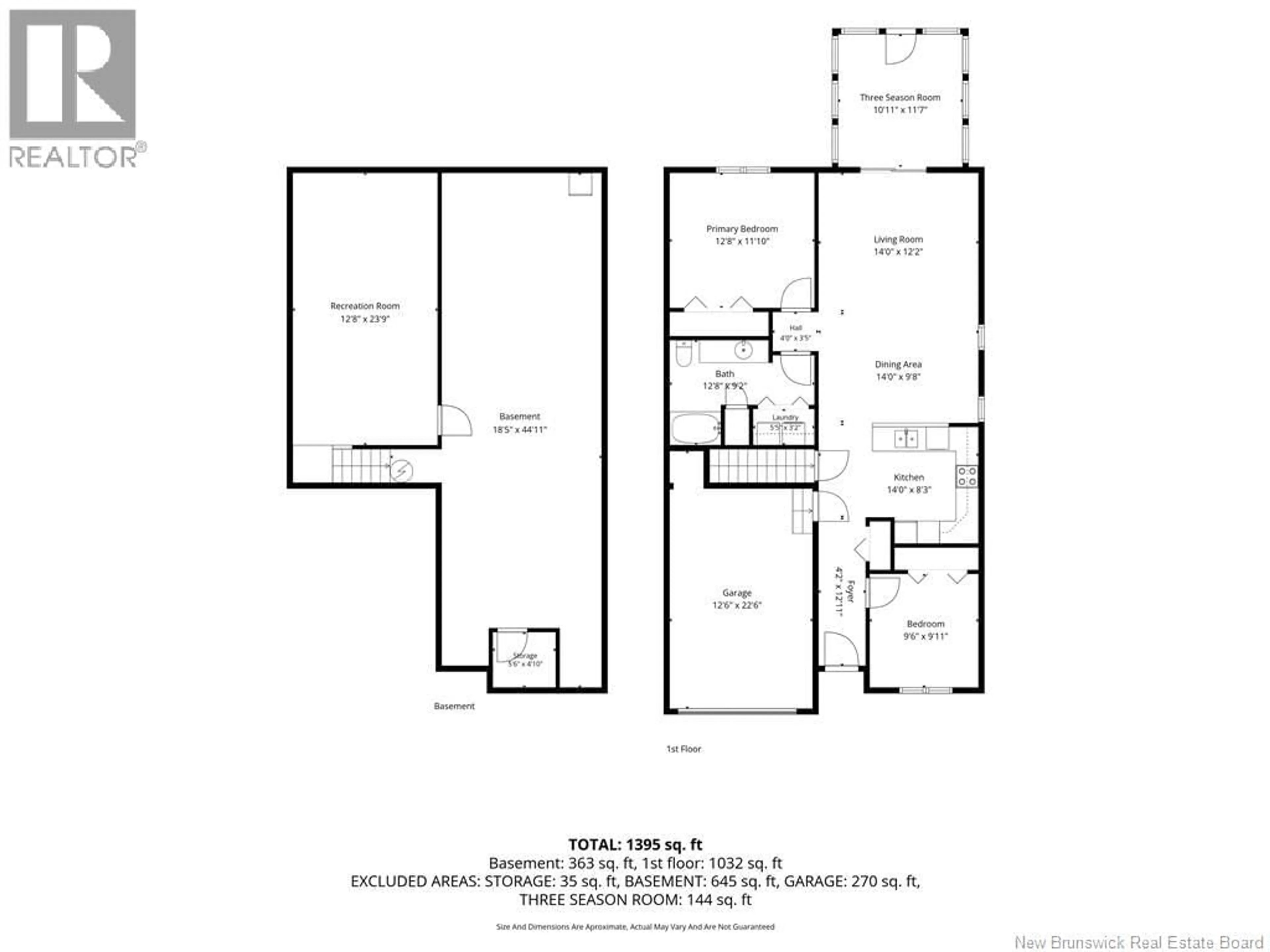 Floor plan for 106 - 258 DAMIEN, Dieppe New Brunswick E1A0H3