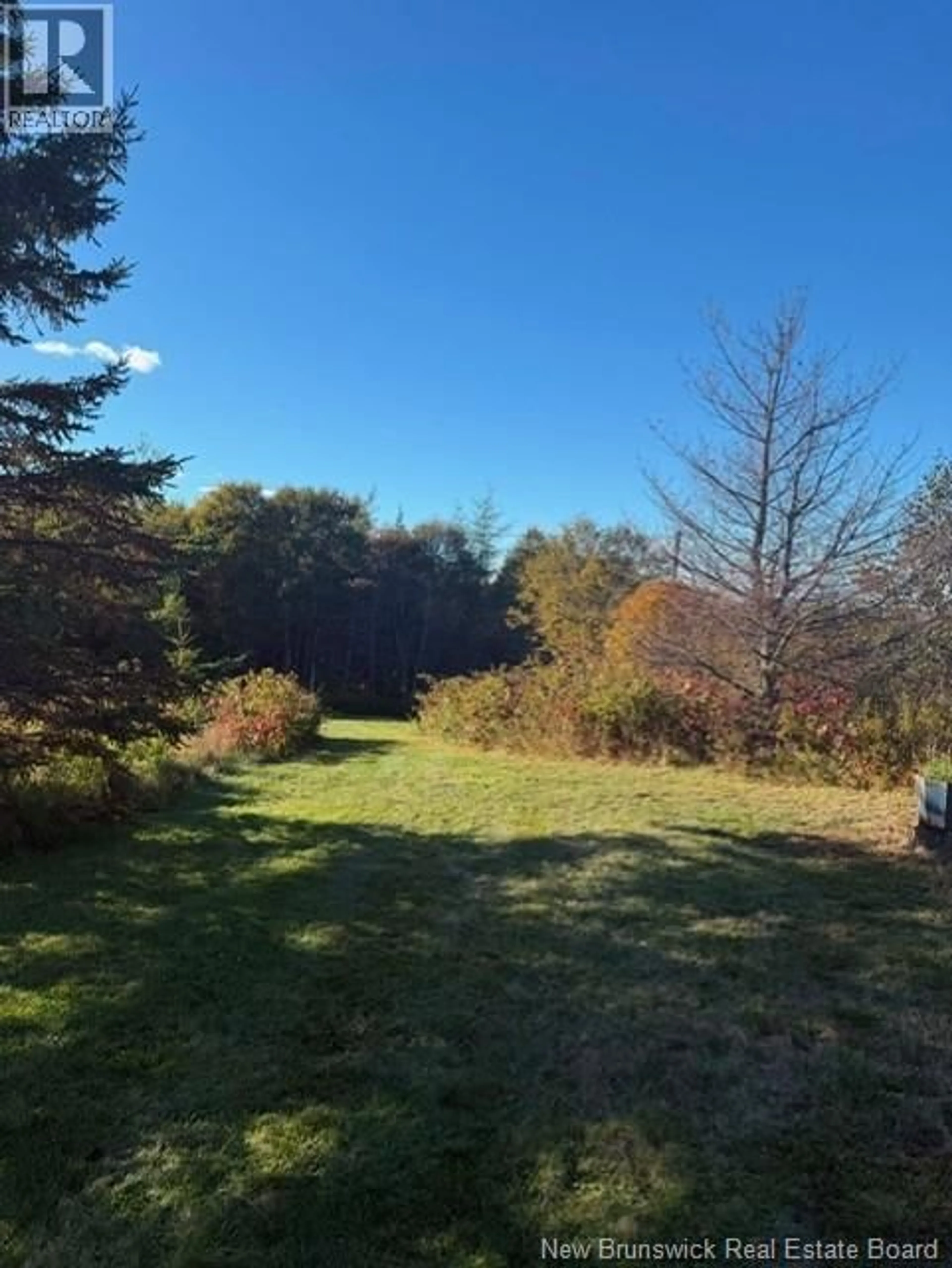A pic from outside/outdoor area/front of a property/back of a property/a pic from drone, forest/trees view for 207 CK JUSTASON LANE, Pennfield New Brunswick E5H1S5
