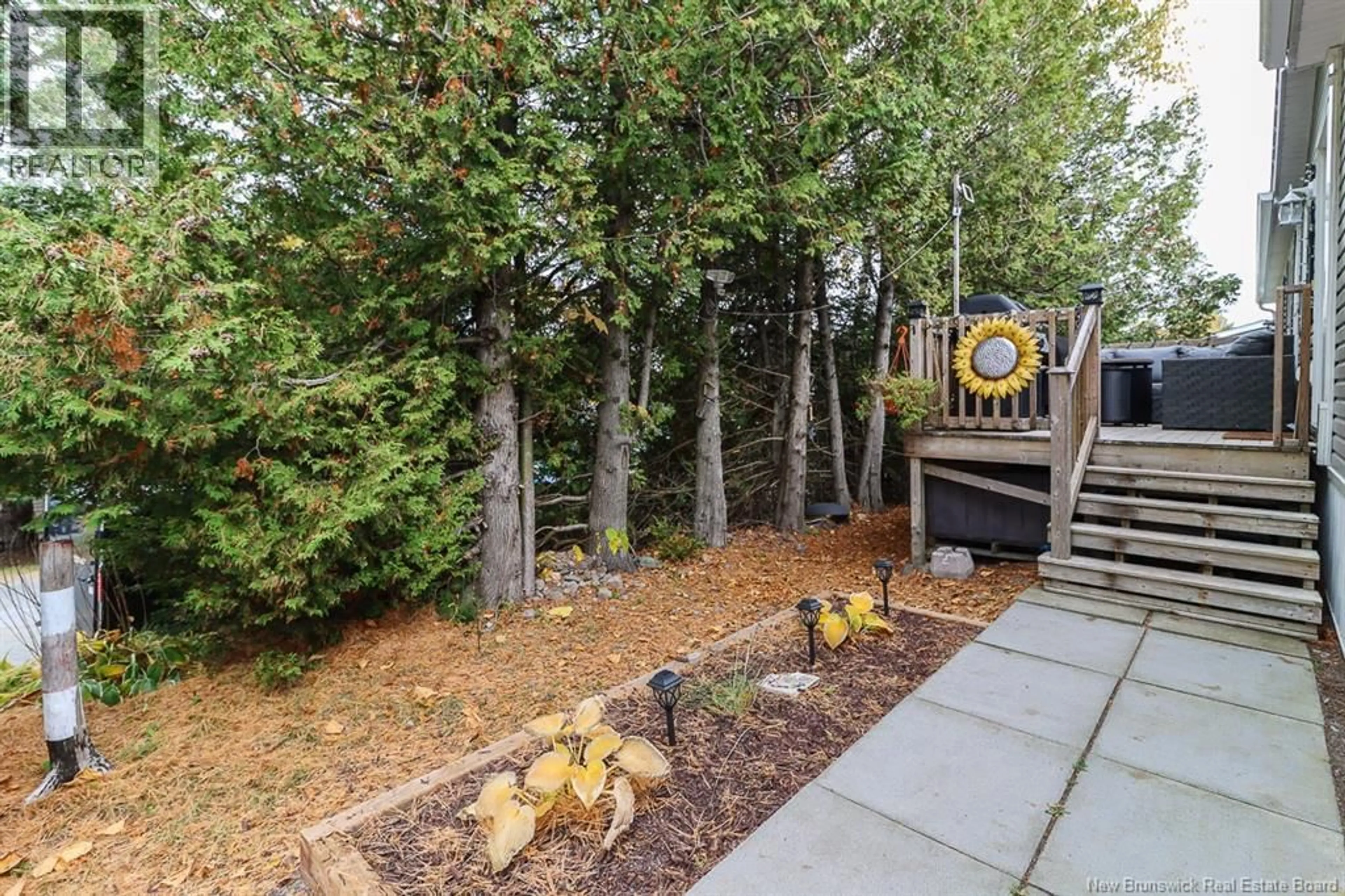 Patio, forest/trees view for 3 THIRD STREET, Quispamsis New Brunswick E2G1V4