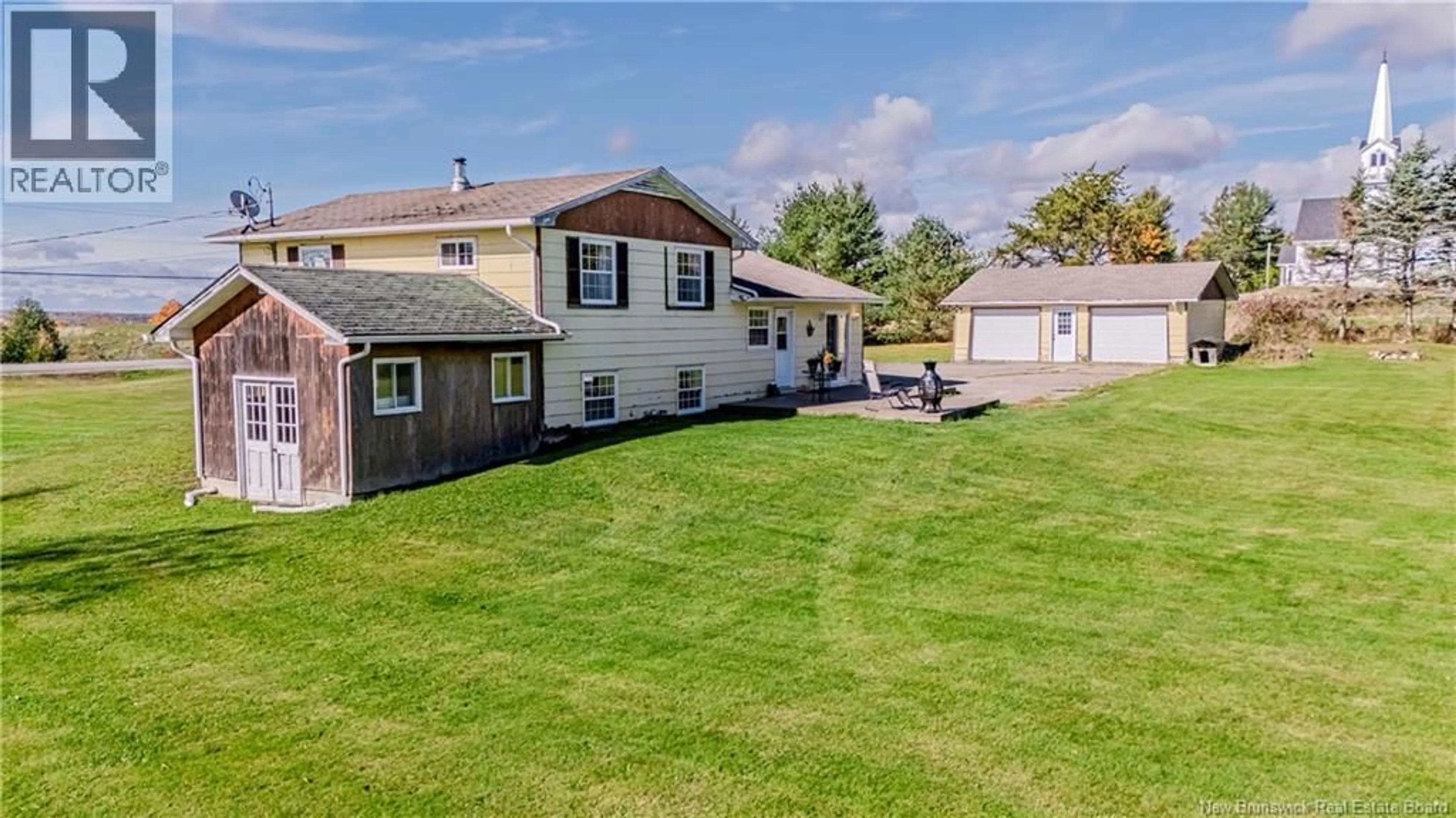 A pic from outside/outdoor area/front of a property/back of a property/a pic from drone, unknown for 485 ROUTE 616, Keswick Ridge New Brunswick E6L1S4