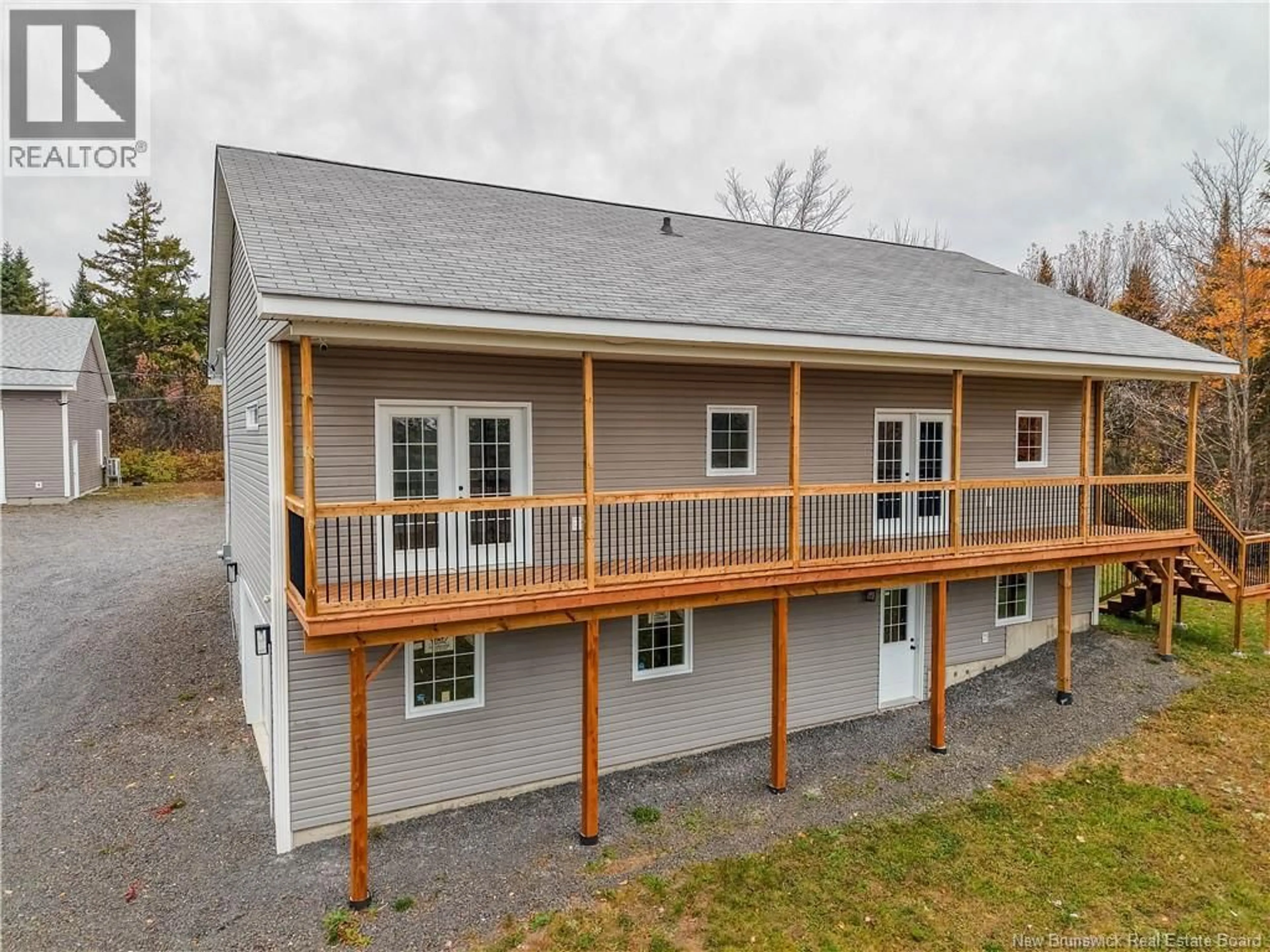 A pic from outside/outdoor area/front of a property/back of a property/a pic from drone, unknown for 1417 ROUTE 148, Durham Bridge New Brunswick E6C1N5
