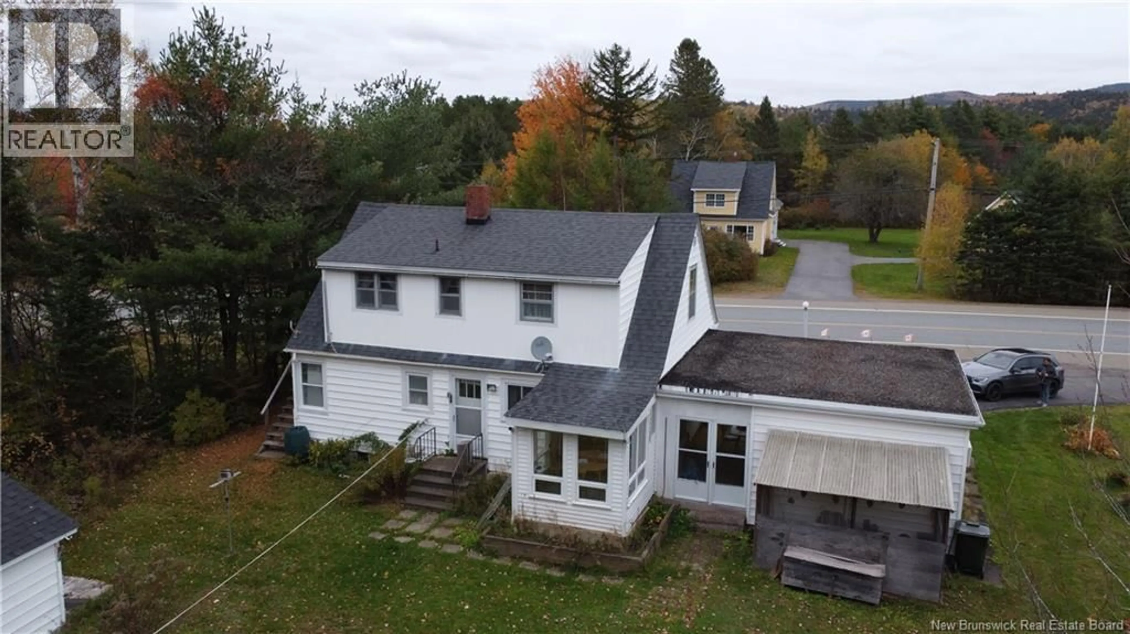 A pic from outside/outdoor area/front of a property/back of a property/a pic from drone, building for 669 EAGLE ROCK ROAD, Welsford New Brunswick E5K3X8
