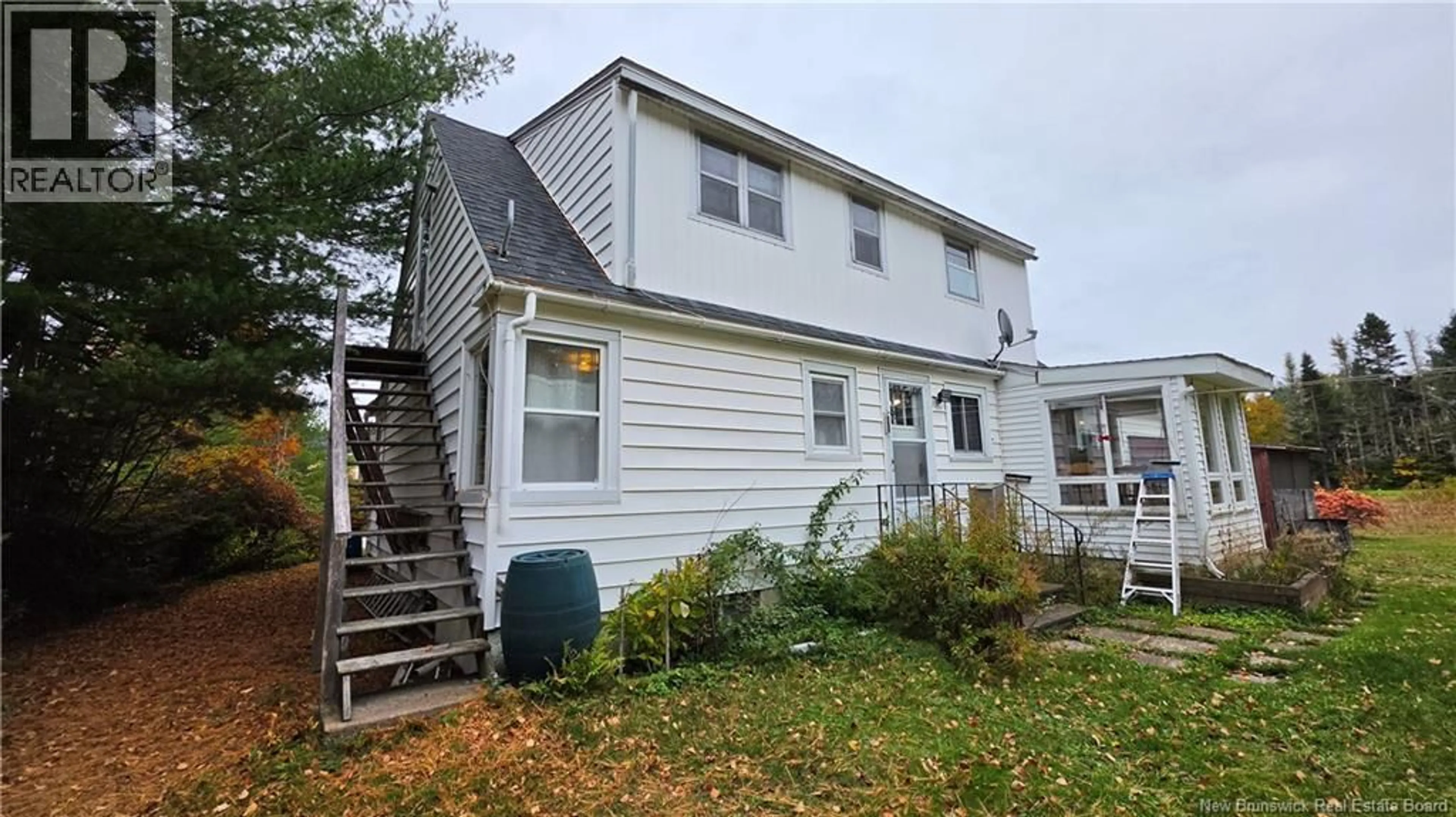 Home with vinyl exterior material, street for 669 EAGLE ROCK ROAD, Welsford New Brunswick E5K3X8