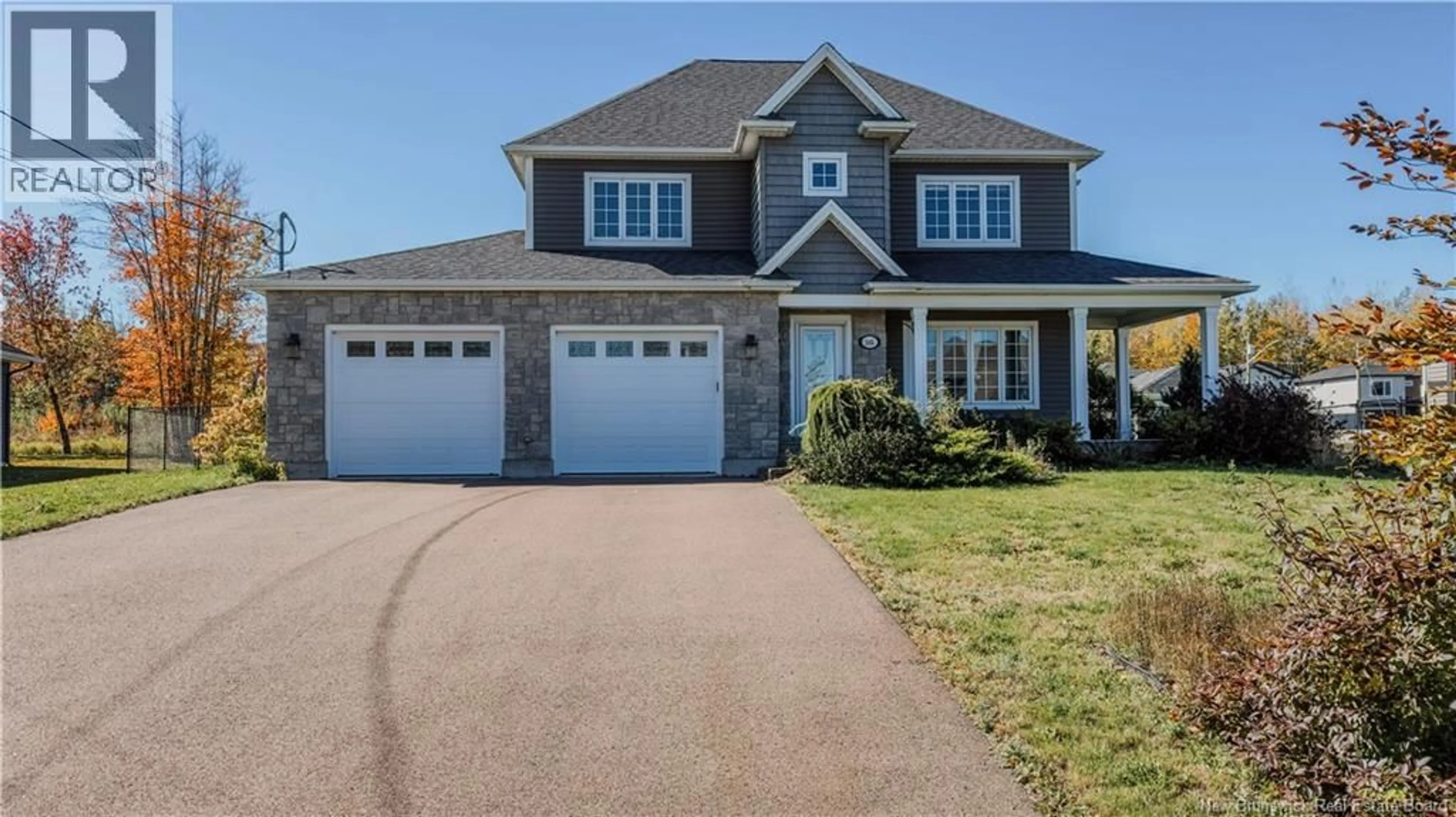 Home with vinyl exterior material, street for 145 AMIENS DRIVE, Moncton New Brunswick E1G5R5