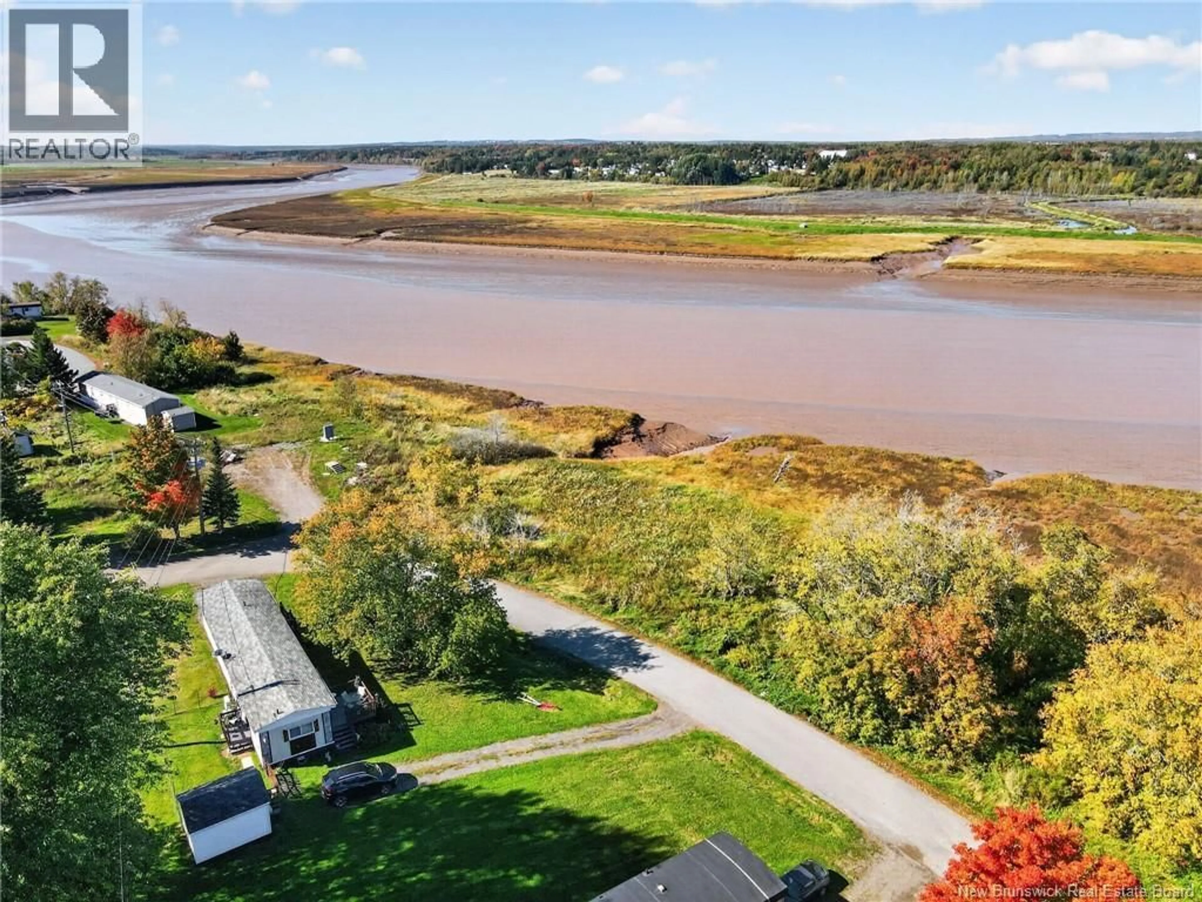 A pic from outside/outdoor area/front of a property/back of a property/a pic from drone, water/lake/river/ocean view for 49 TULIP DRIVE, Riverview New Brunswick E1B5B6