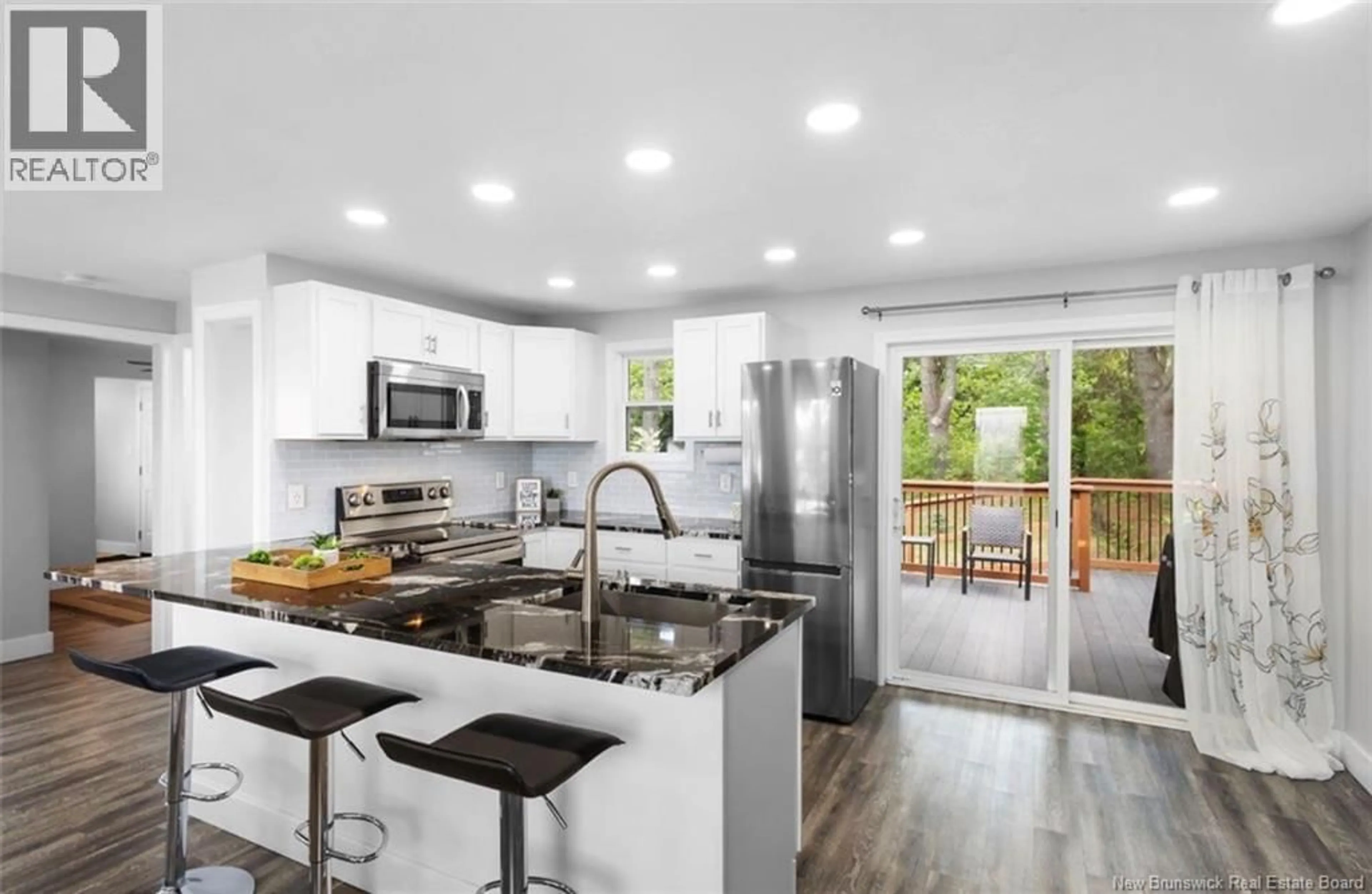 Open concept kitchen, unknown for 504 ROUTE 425, Strathadam New Brunswick E1V4G8