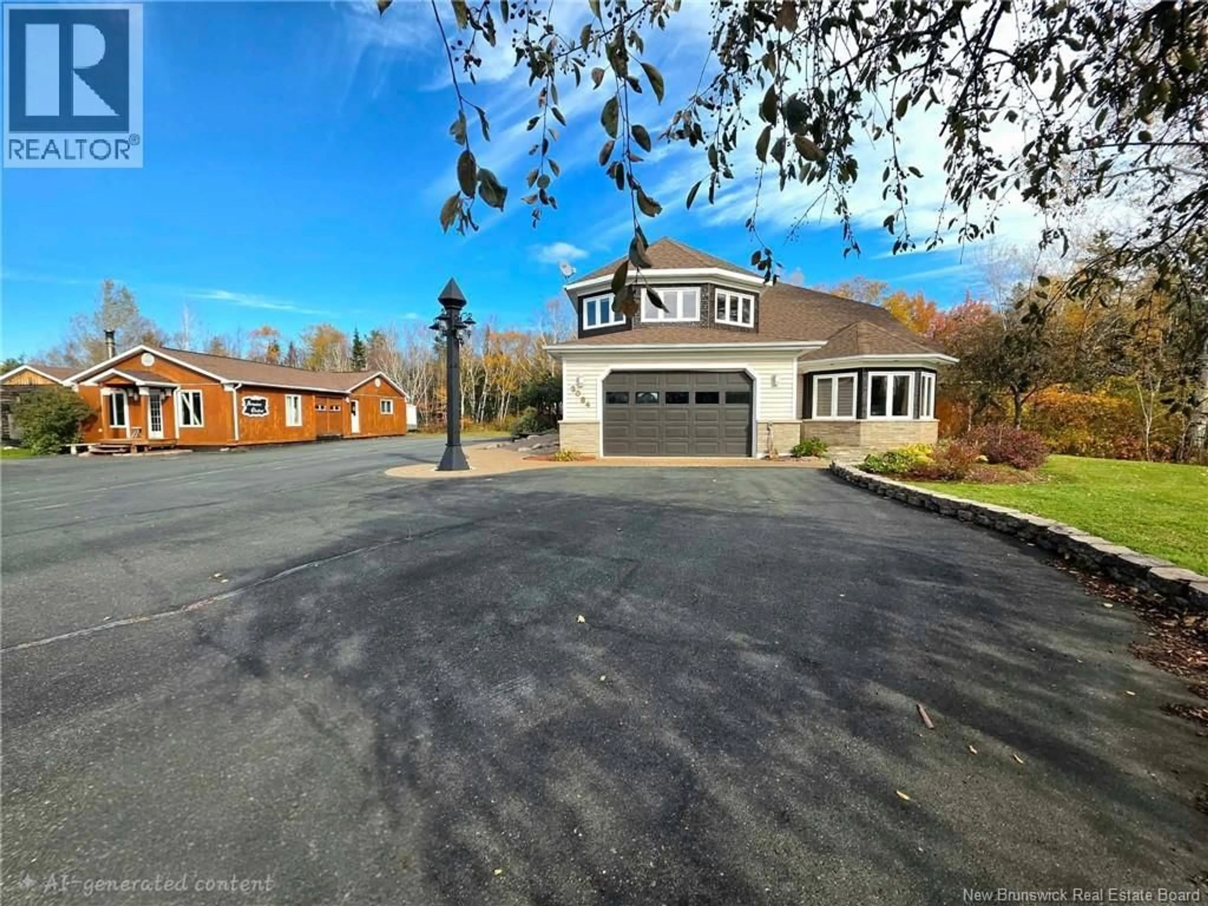 A pic from outside/outdoor area/front of a property/back of a property/a pic from drone, street for 3094 CH SAINT-LAURENT CH, Saint-Laurent Nord New Brunswick E8K3L2