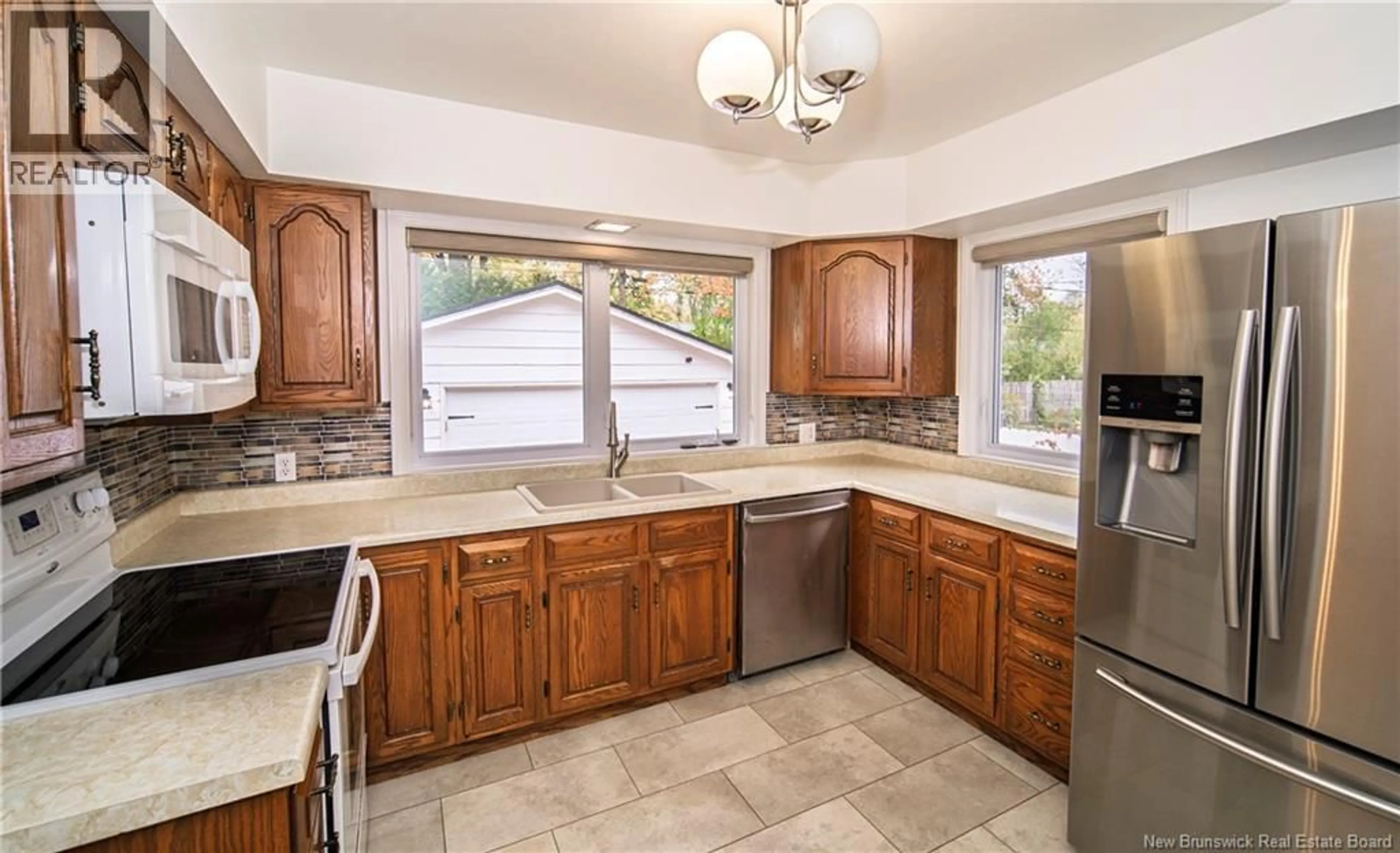 Standard kitchen, ceramic/tile floor for 105 LIVERPOOL STREET, Fredericton New Brunswick E3B4V3