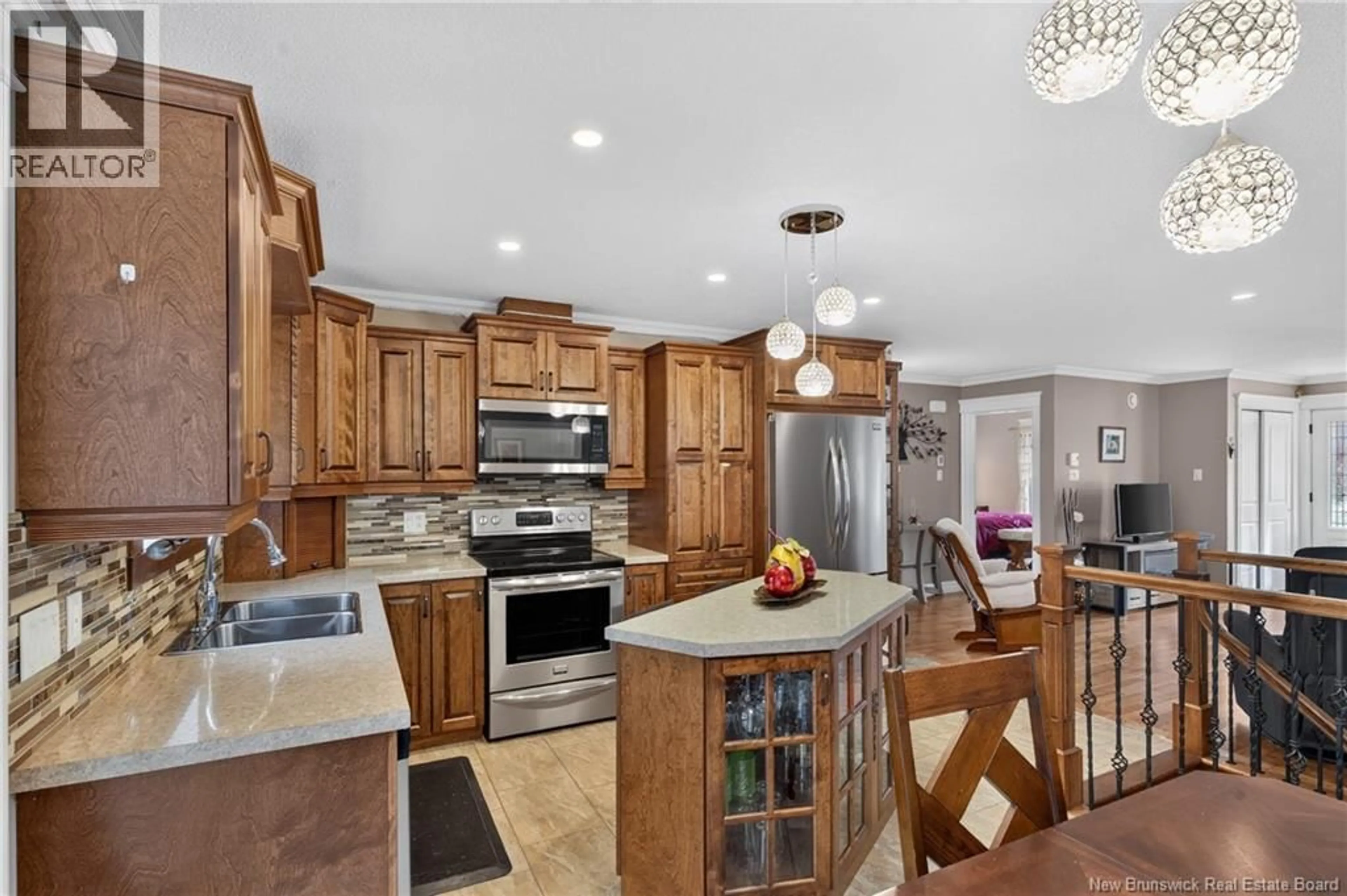 Open concept kitchen, unknown for 1581 VAL-D'AMOUR CHEMIN, Val-D'amour New Brunswick E3N5M7