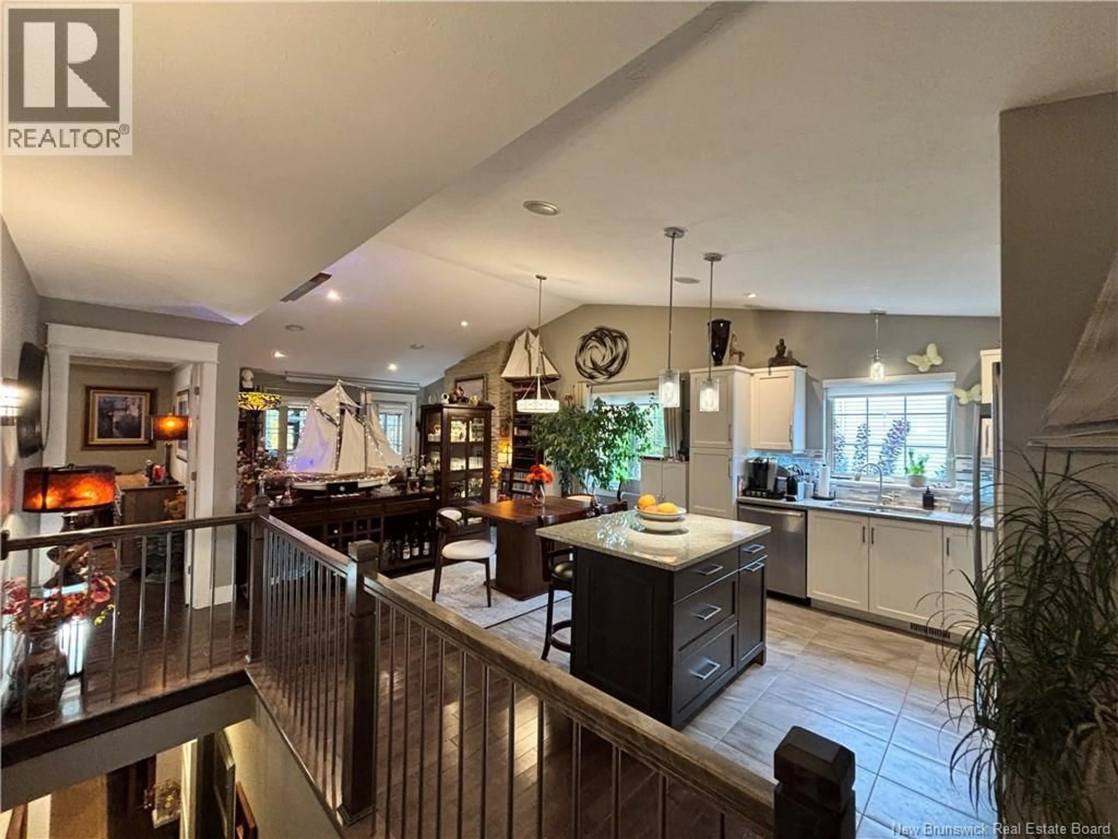Open concept kitchen, ceramic/tile floor for 180 ERINVALE DRIVE, Moncton New Brunswick E1A5S7