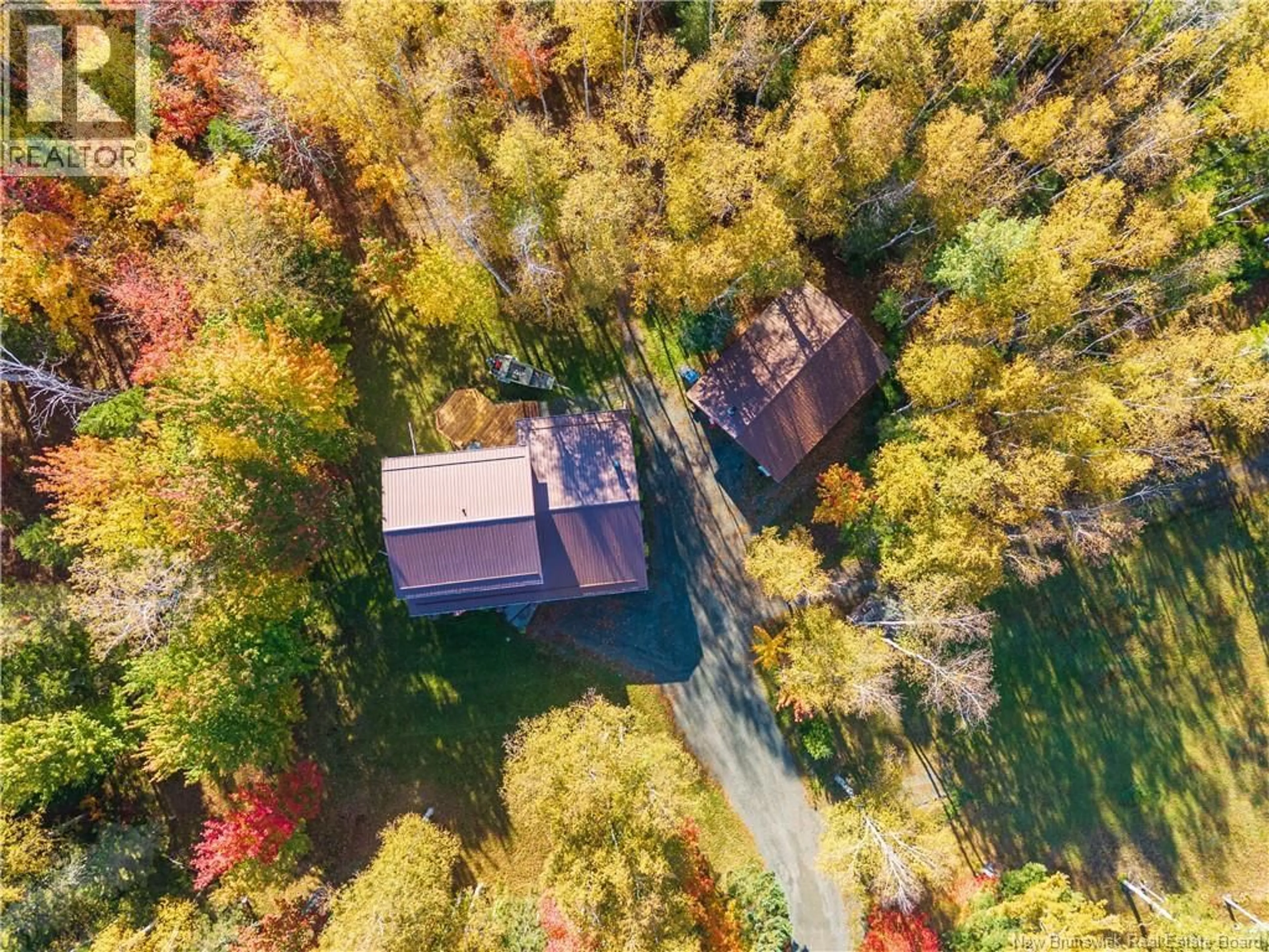 A pic from outside/outdoor area/front of a property/back of a property/a pic from drone, forest/trees view for 304 PRICE SETTLEMENT ROAD, Tabusintac New Brunswick E9H1G7