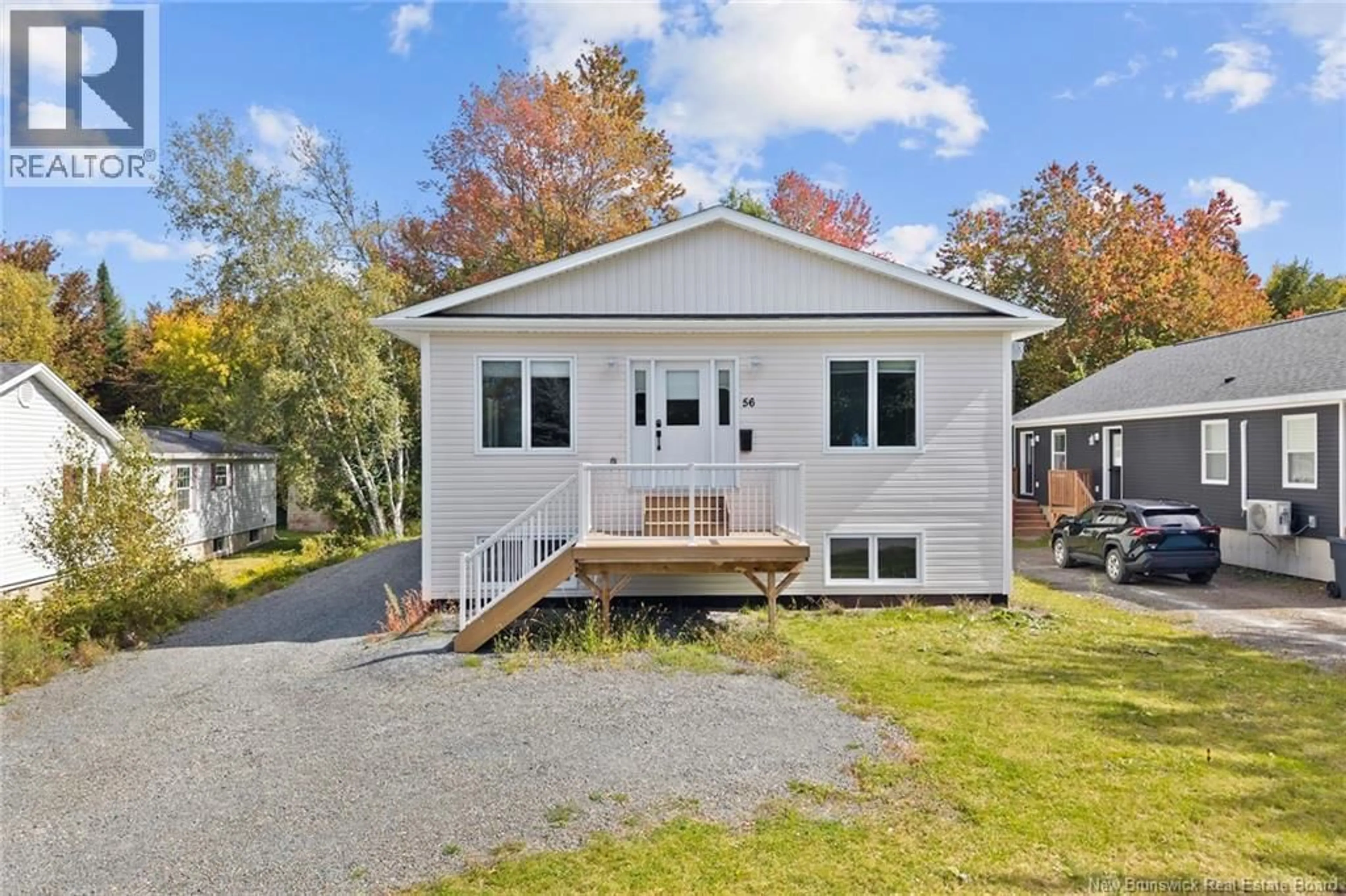 Home with vinyl exterior material, unknown for 56 CORONATION STREET, Fredericton New Brunswick E3A4K7