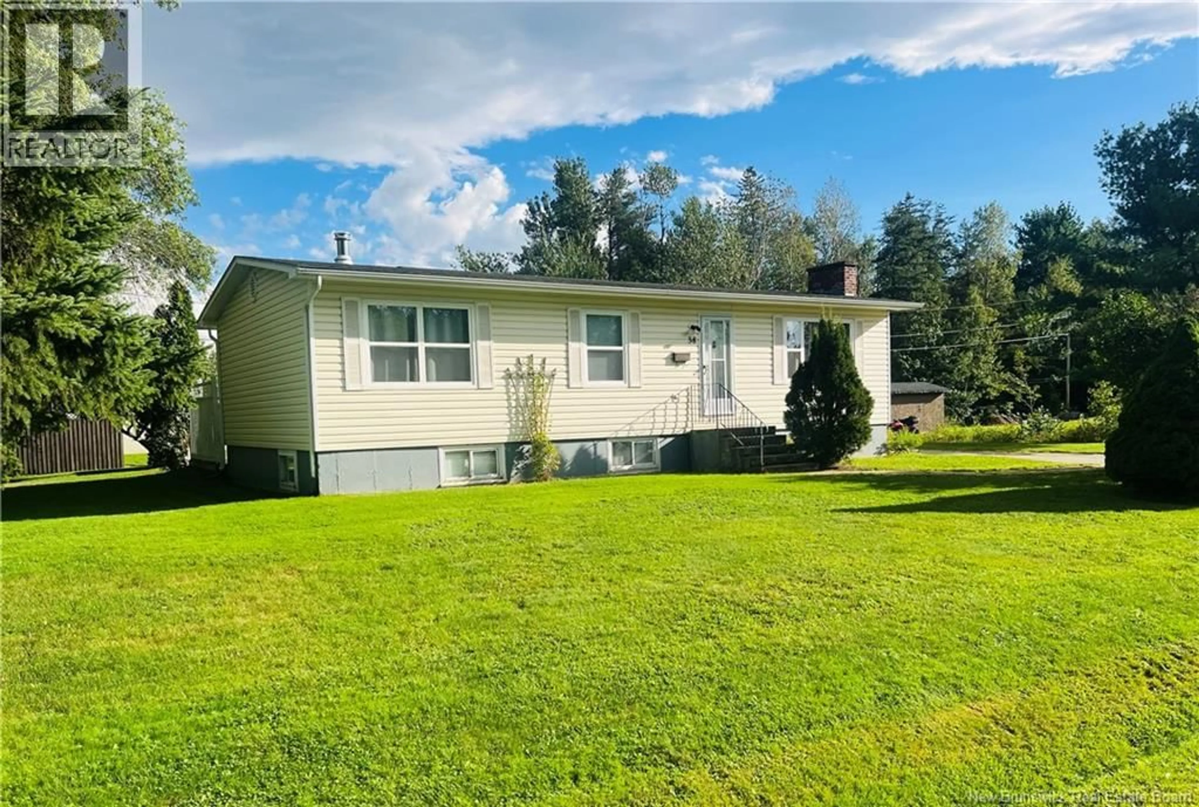 Home with vinyl exterior material, street for 38 LIEFF STREET, Miramichi New Brunswick E1N3G2