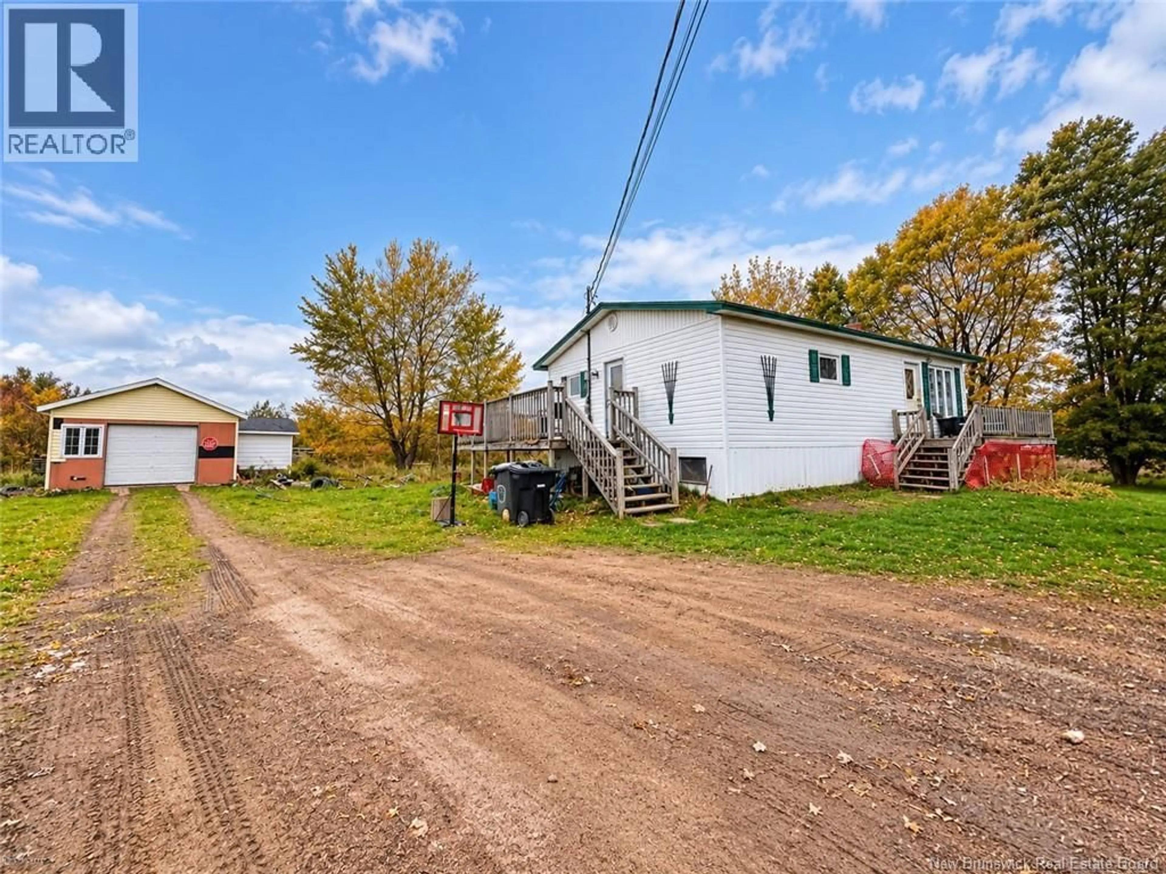 A pic from outside/outdoor area/front of a property/back of a property/a pic from drone, street for 1787 ROUTE 950, Trois Ruisseaux New Brunswick E4N2Y9