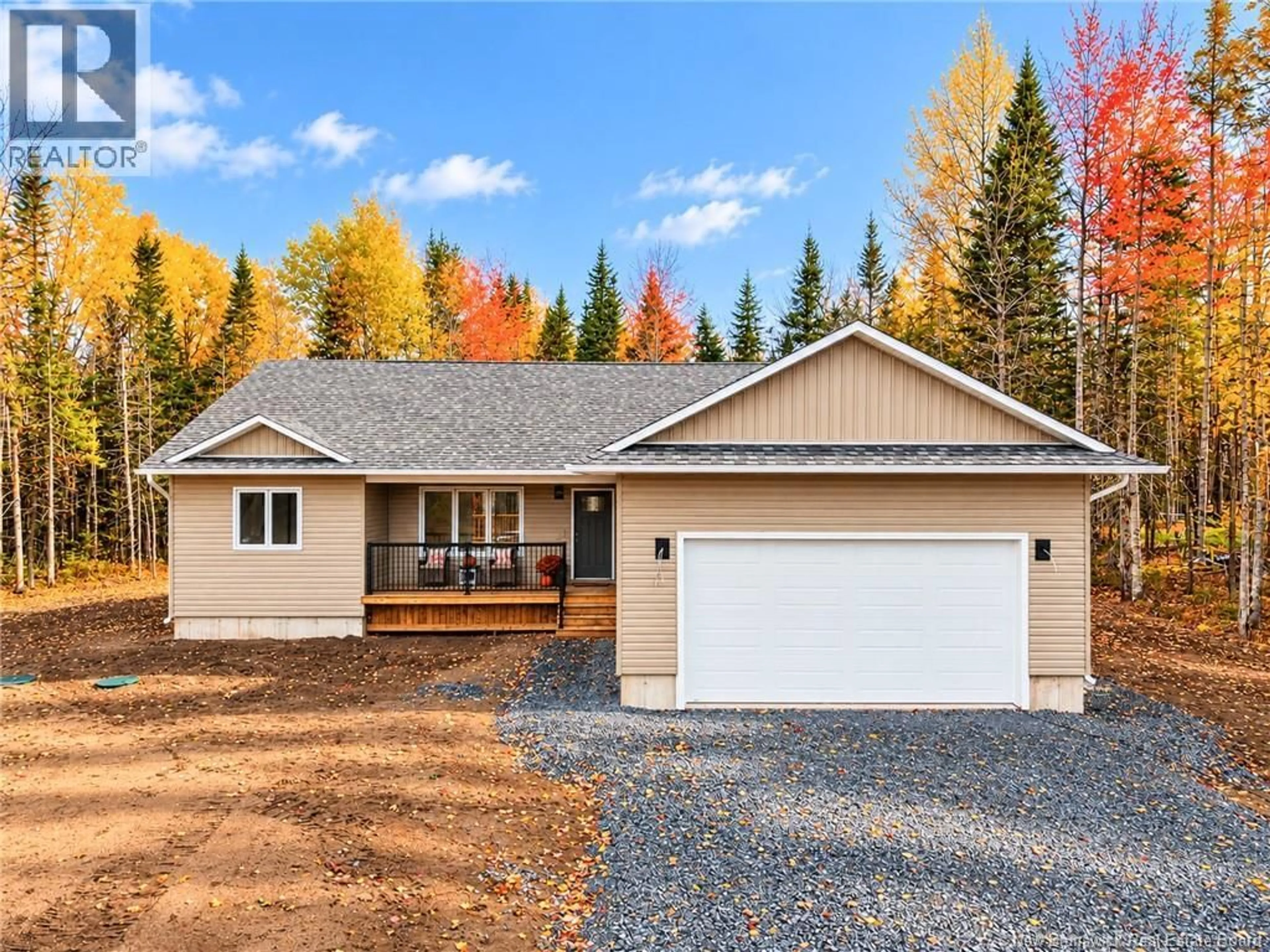 Home with vinyl exterior material, street for 12 ANDELYSE DRIVE, Rusagonis New Brunswick E3B1R9