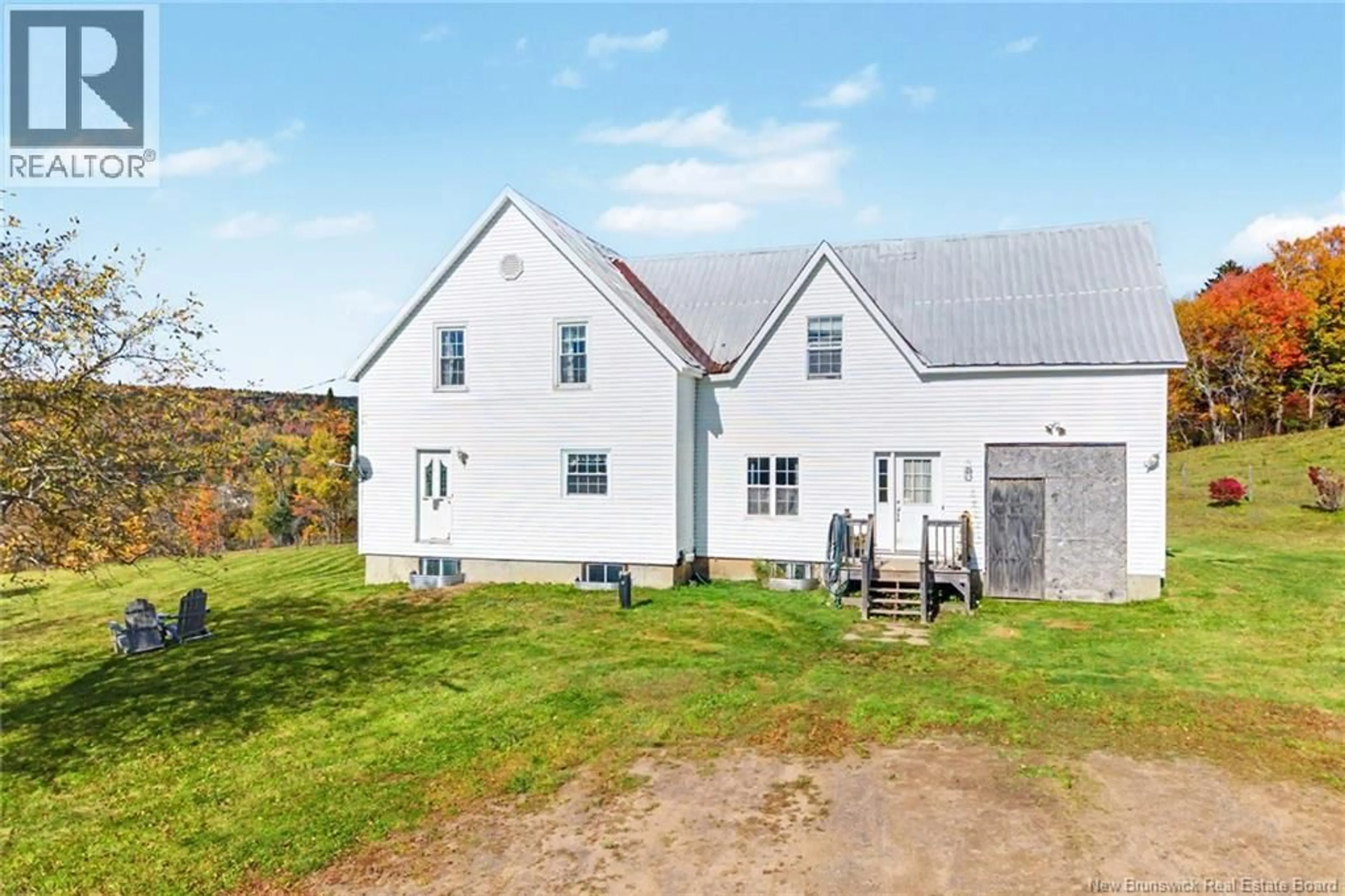 A pic from outside/outdoor area/front of a property/back of a property/a pic from drone, building for 594 ROUTE 628, Durham Bridge New Brunswick E6C1K1