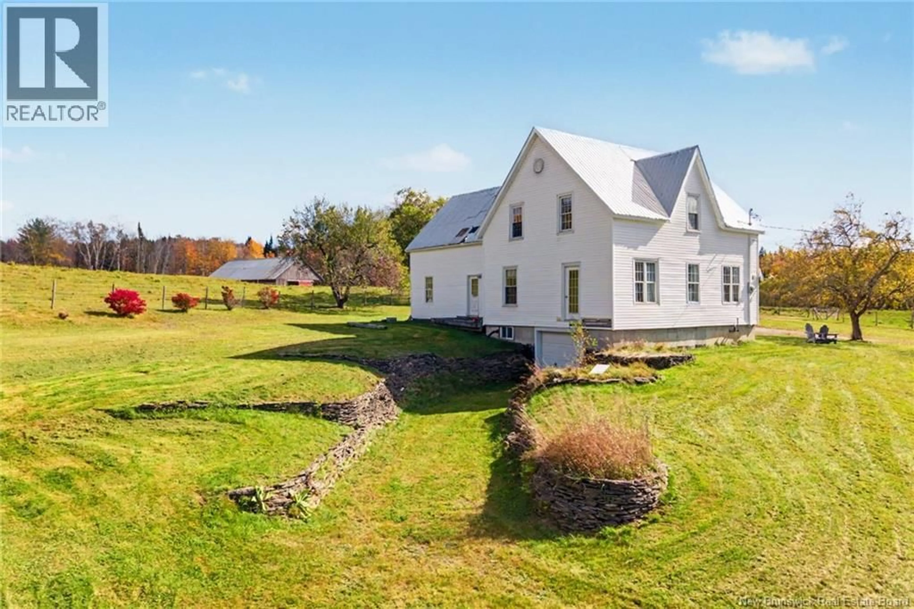 A pic from outside/outdoor area/front of a property/back of a property/a pic from drone, building for 594 ROUTE 628, Durham Bridge New Brunswick E6C1K1