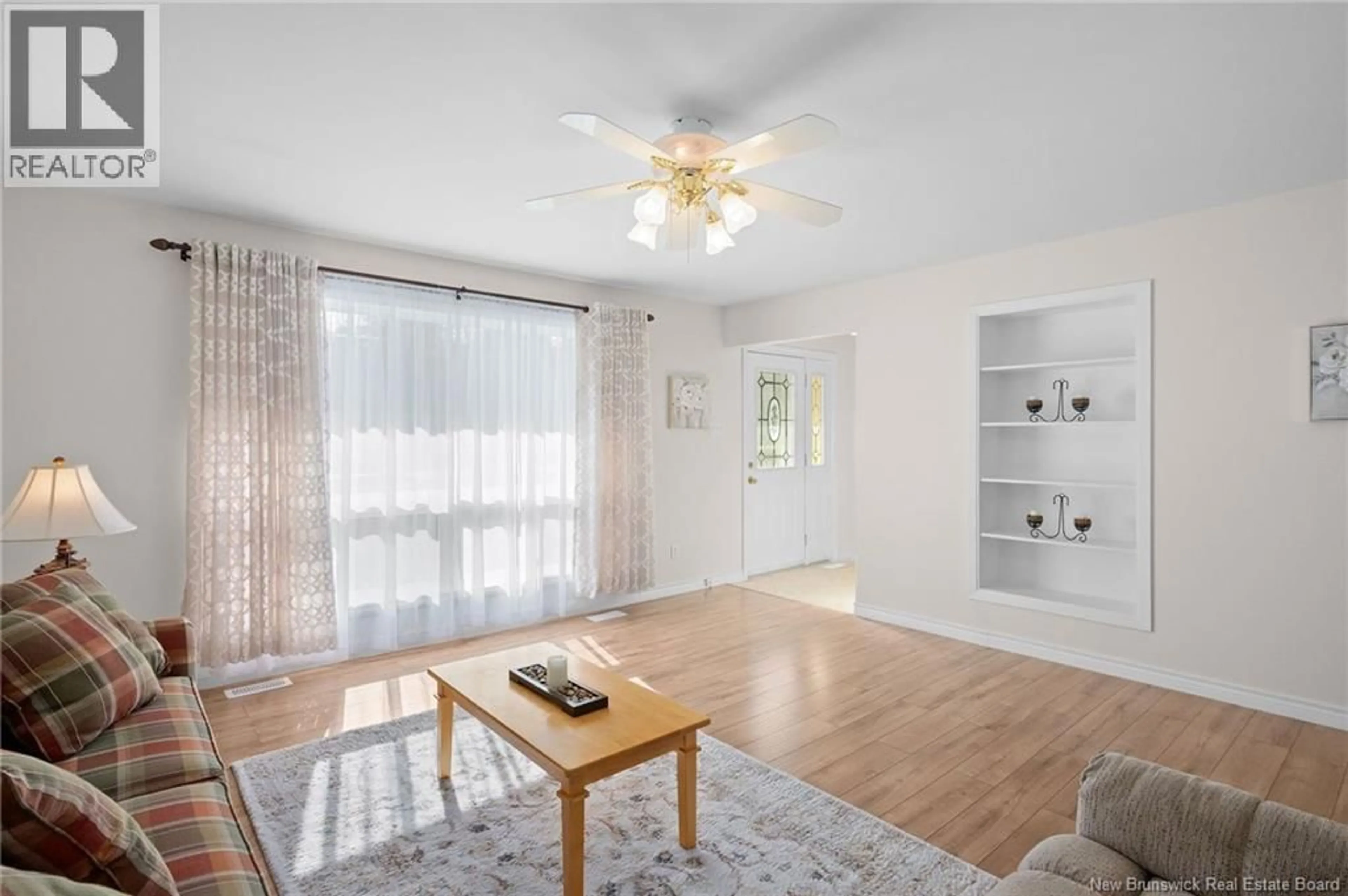 Living room with furniture, wood/laminate floor for 2069 ROUTE 112, Upper Coverdale New Brunswick E1J1Z5