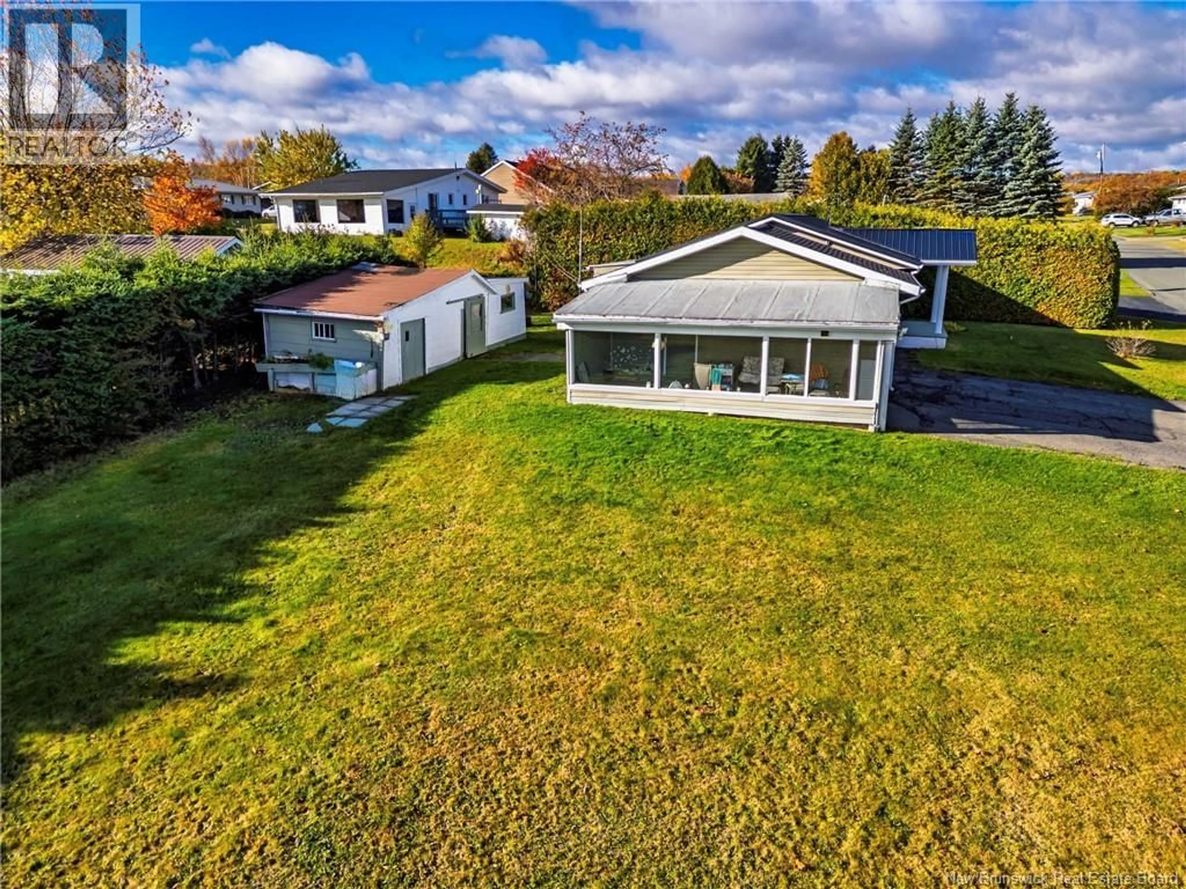 A pic from outside/outdoor area/front of a property/back of a property/a pic from drone, unknown for 605 5TH AVE, Grand Falls New Brunswick E3Z1A1